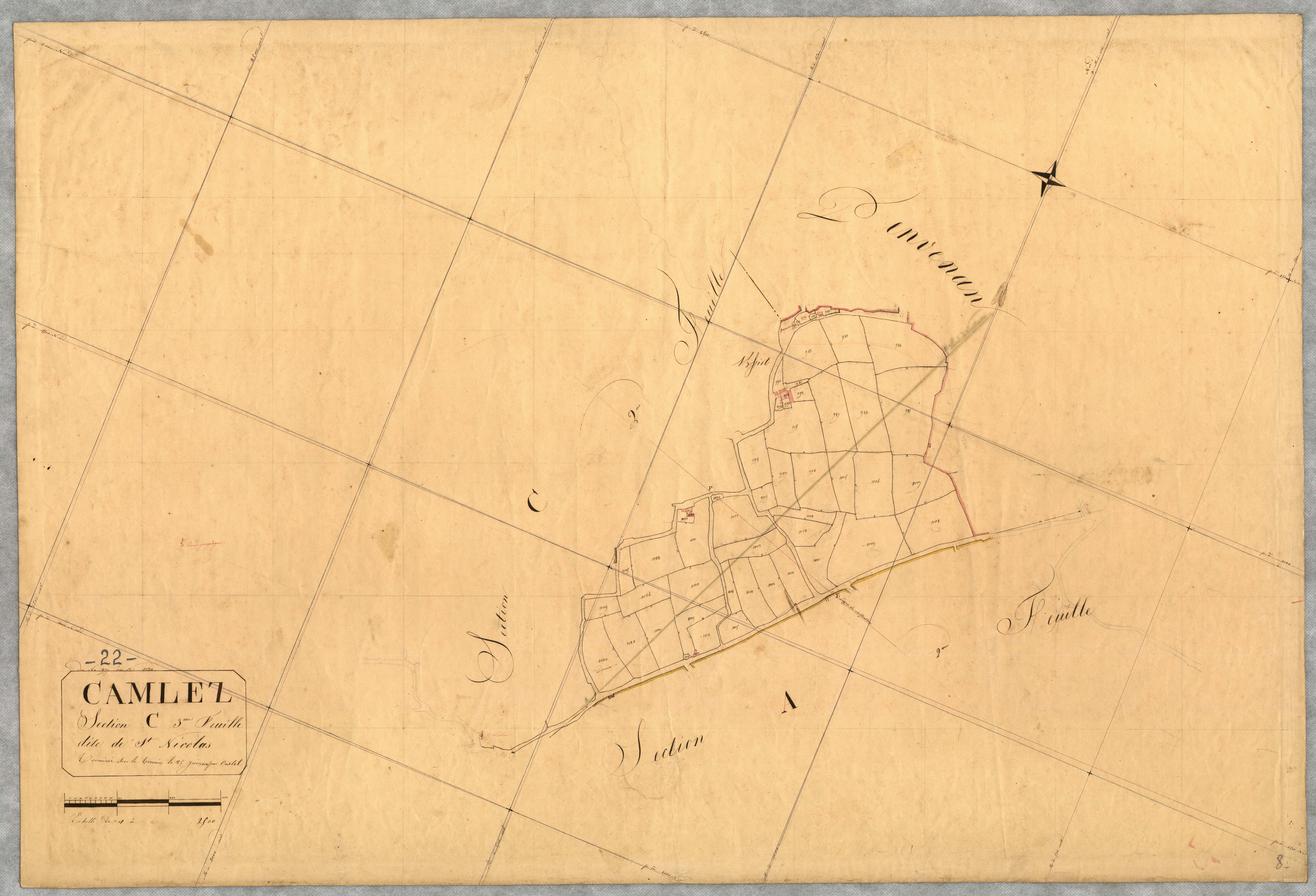 Camlez - Section C, 3e feuille