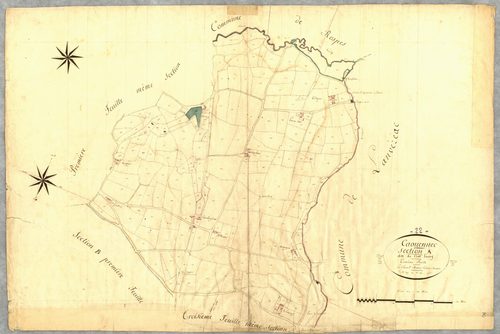 Caouënnec-Lanvézéac - Section A, 2e feuille