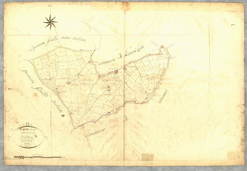 Caouënnec-Lanvézéac - Section A, 3e feuille