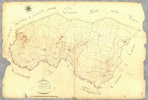 Caouënnec-Lanvézéac - Section B, 2e feuille