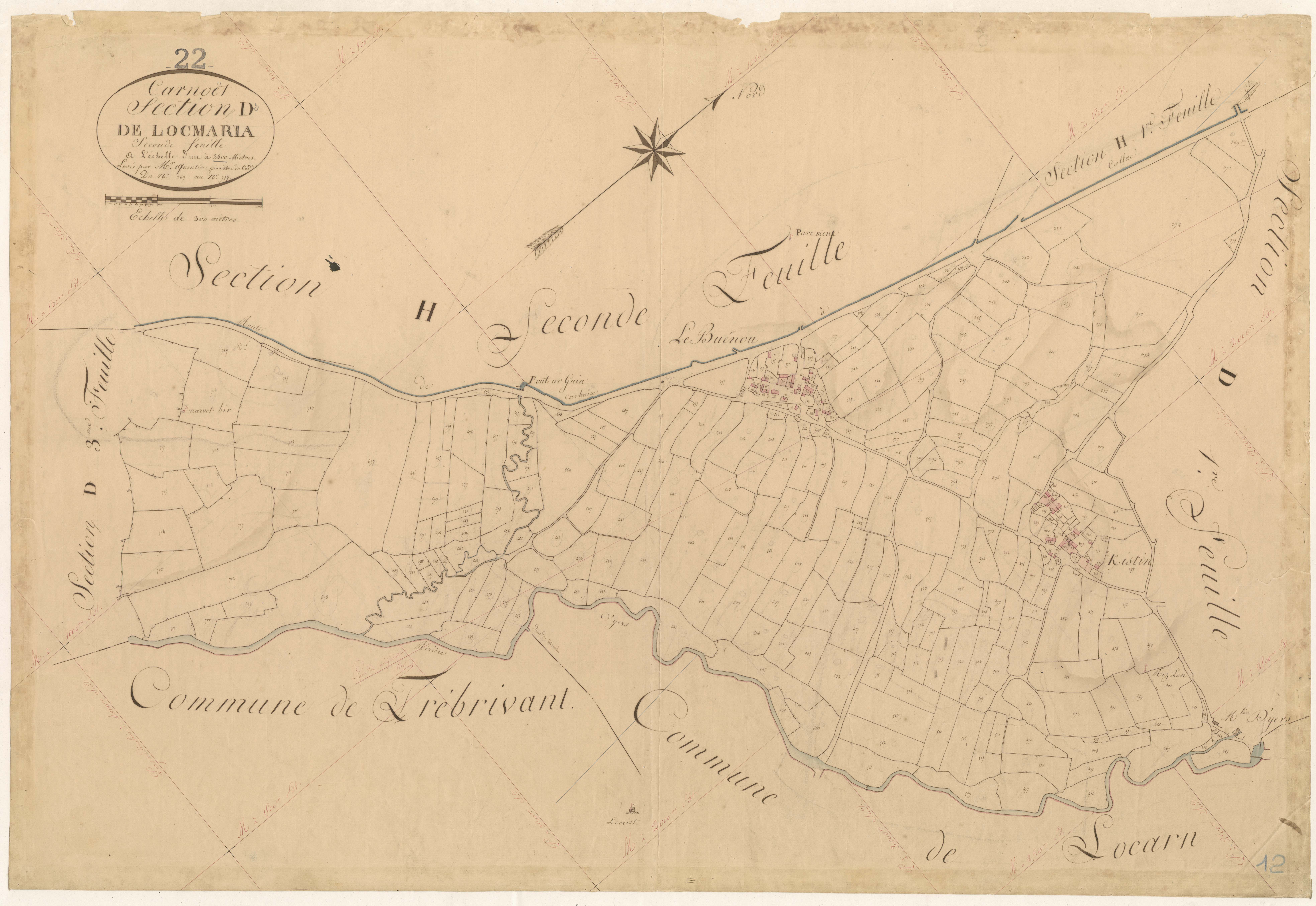 Carnoët - Section D, 2e feuille