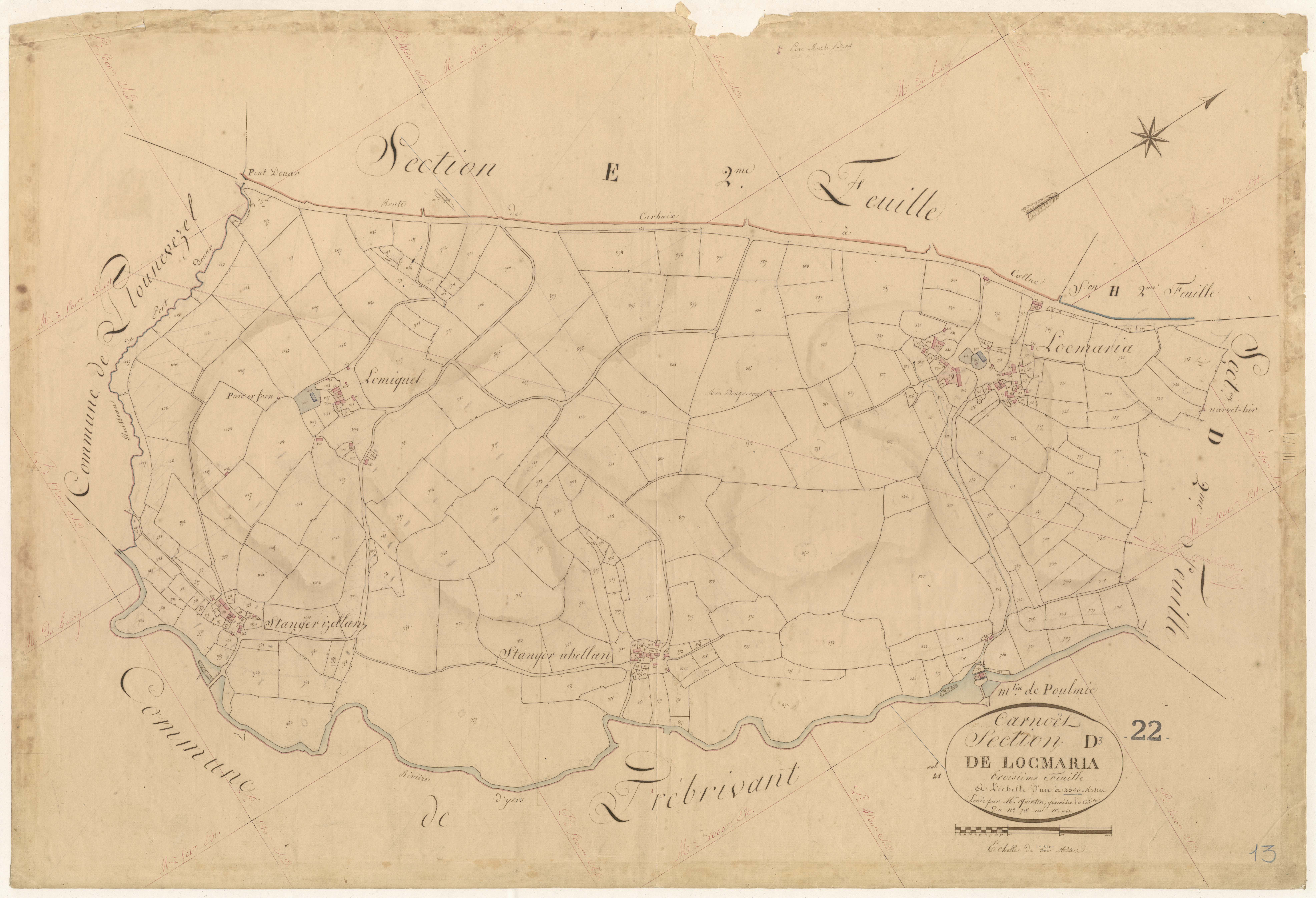 Carnoët - Section D, 3e feuille