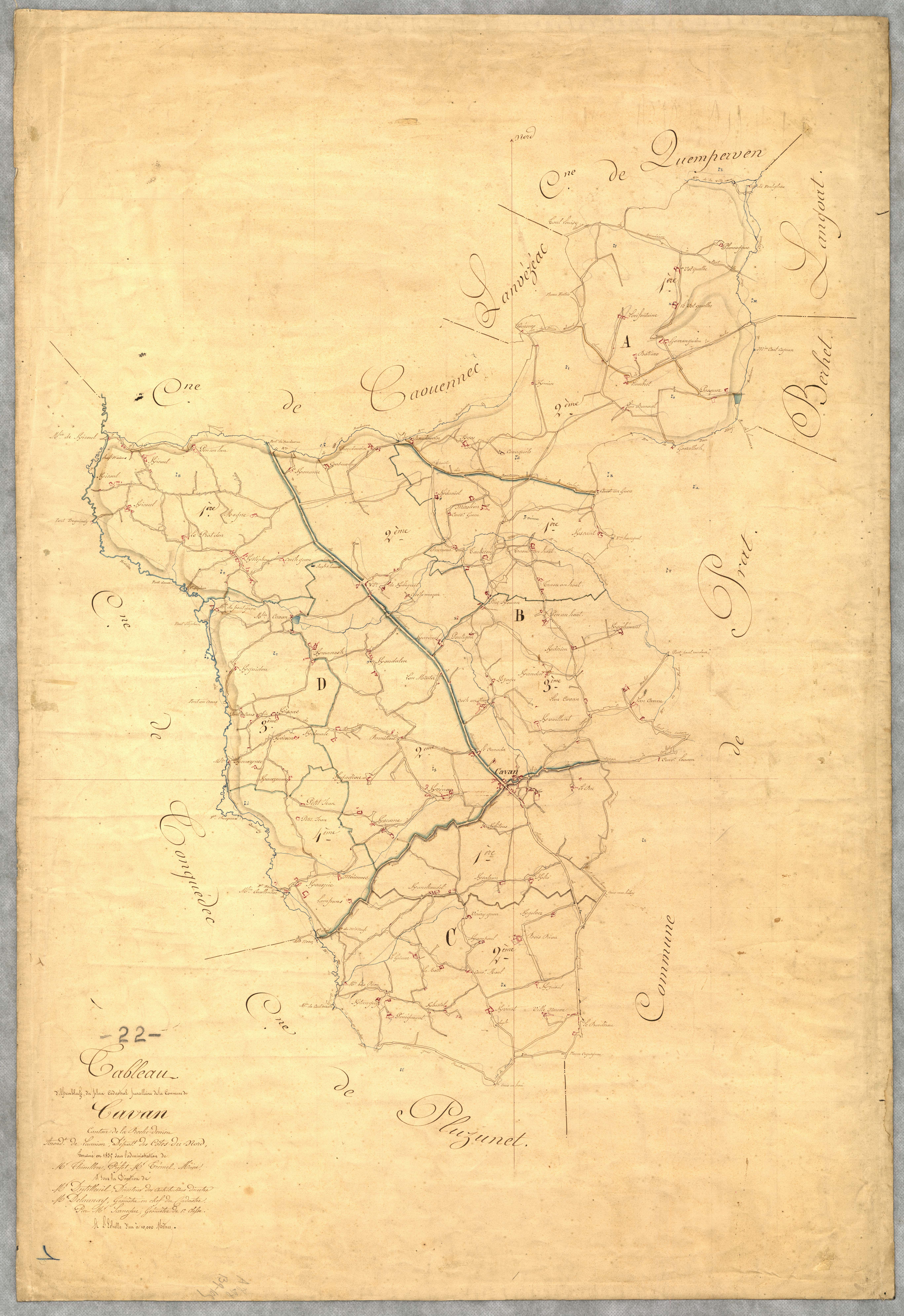 Cavan - Tableau d'assemblage