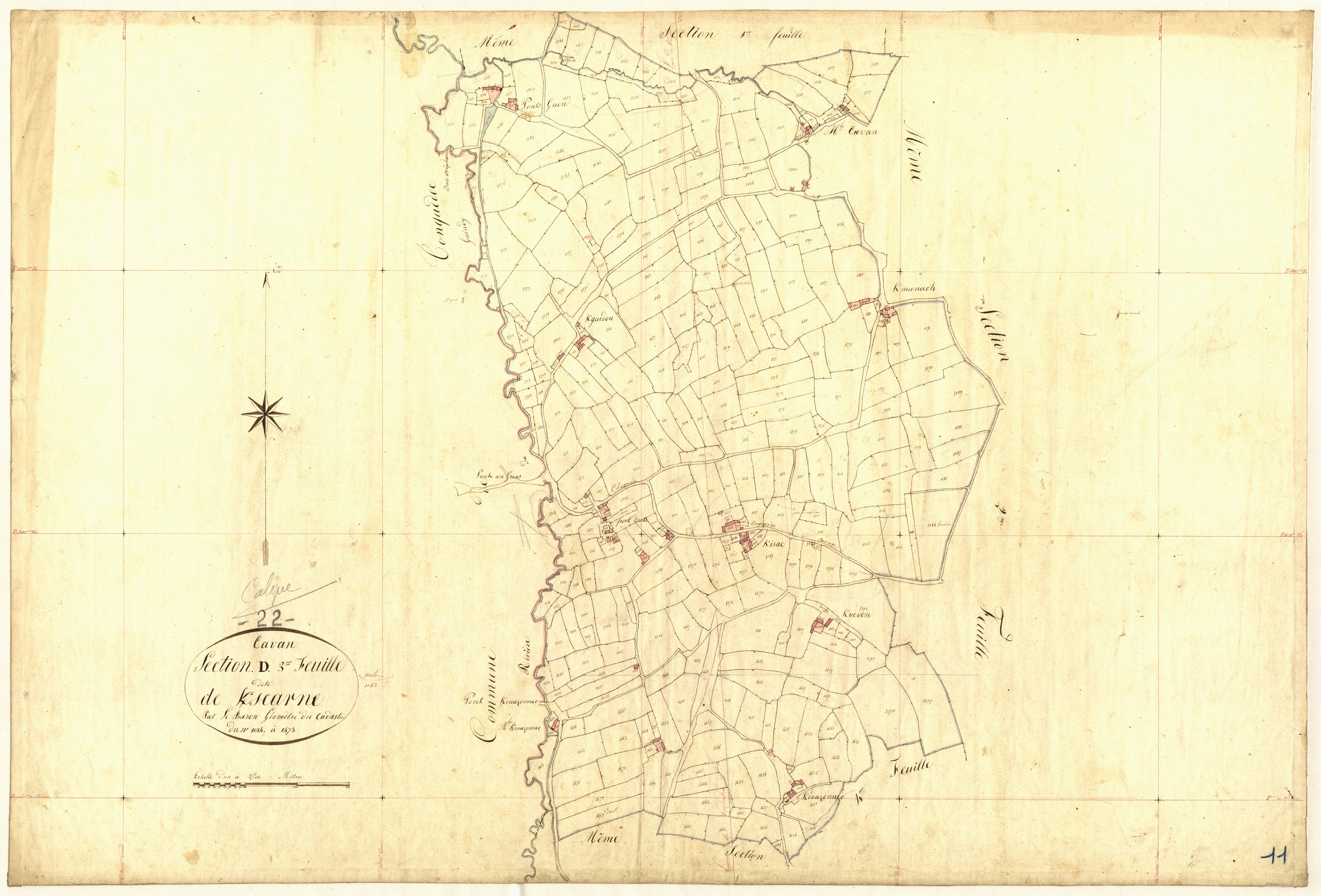 Cavan - Section D, 3e feuille