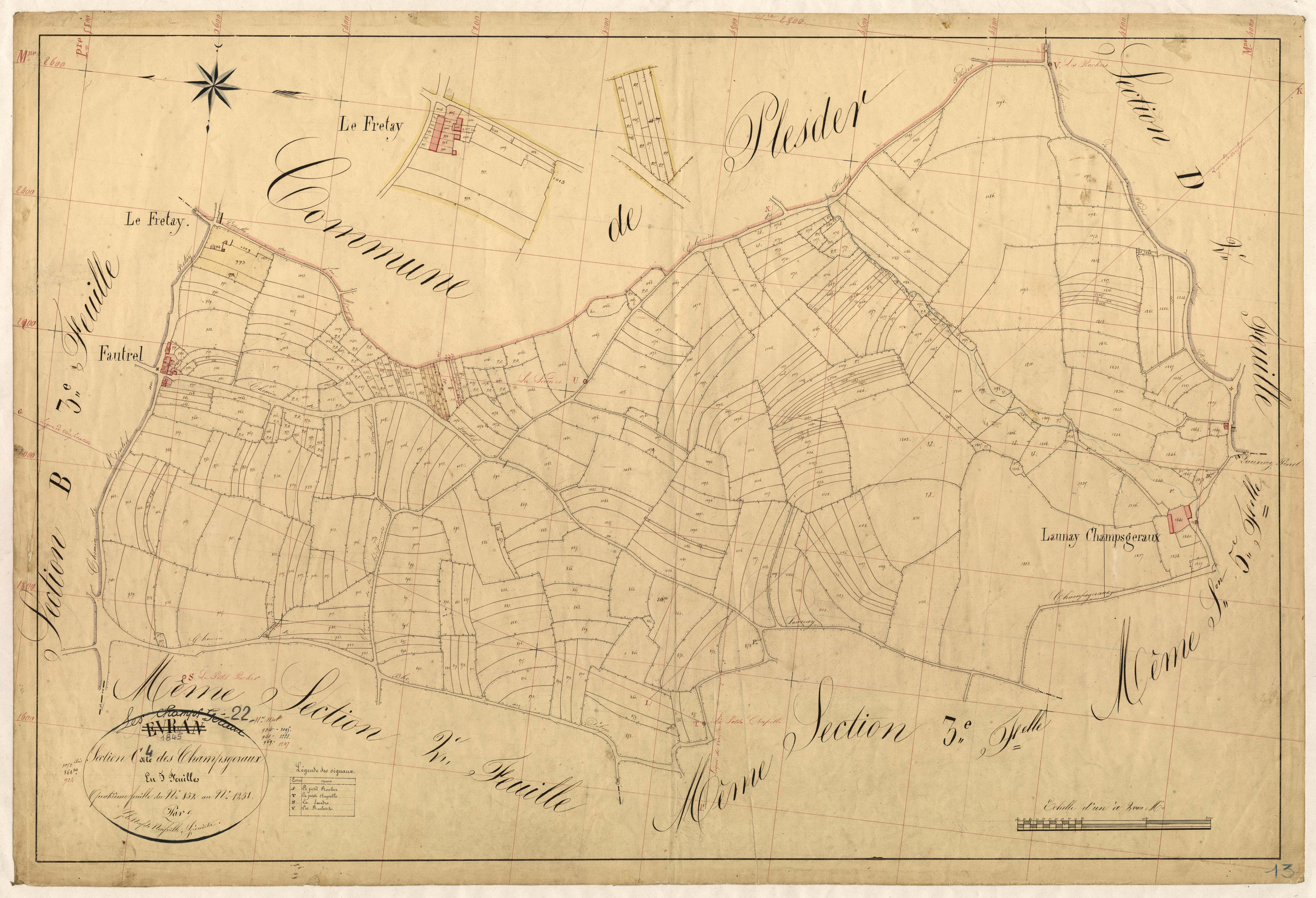 Champs-Géraux - Section C, 4e feuille