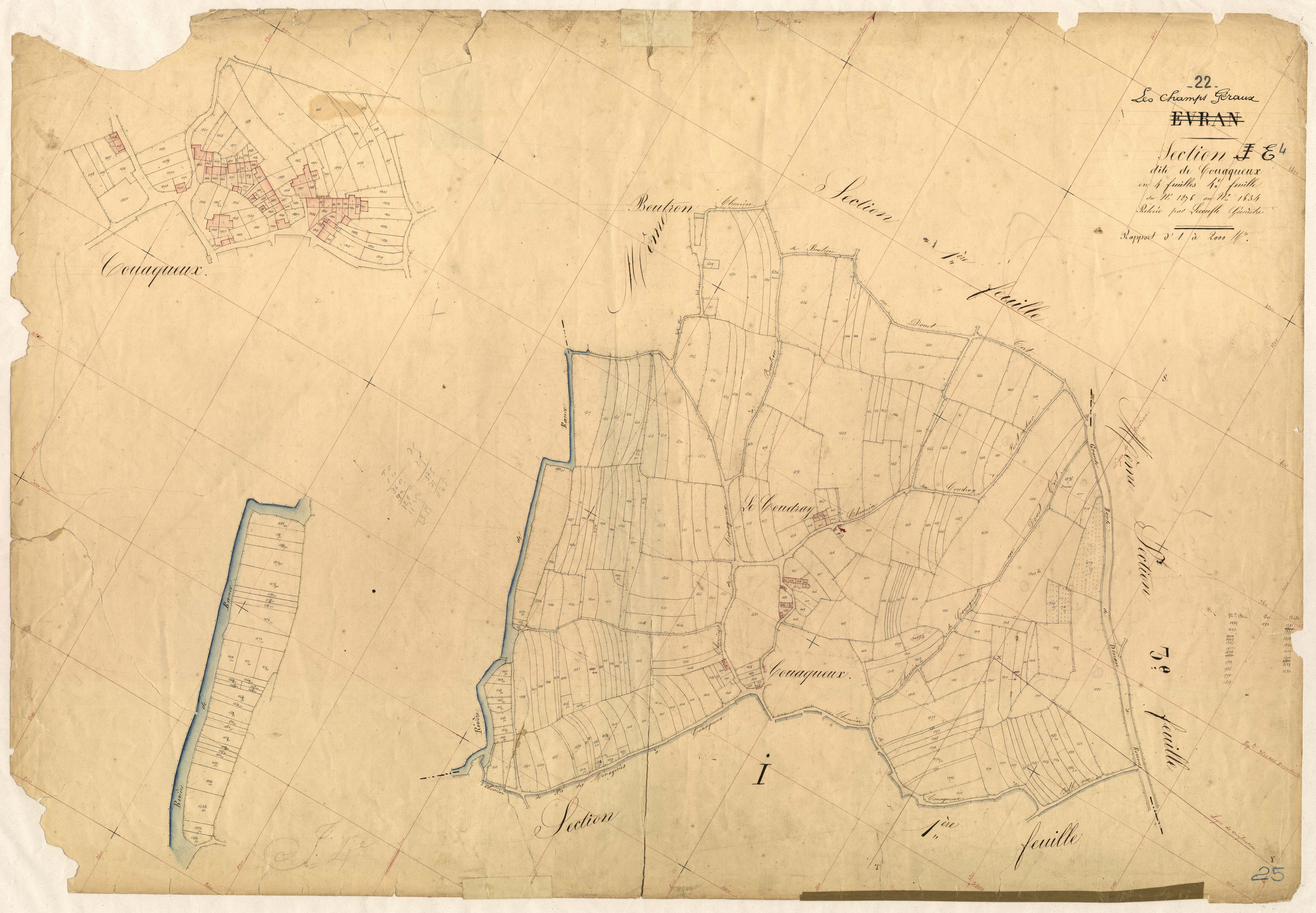 Champs-Géraux - Section E, 4e feuille