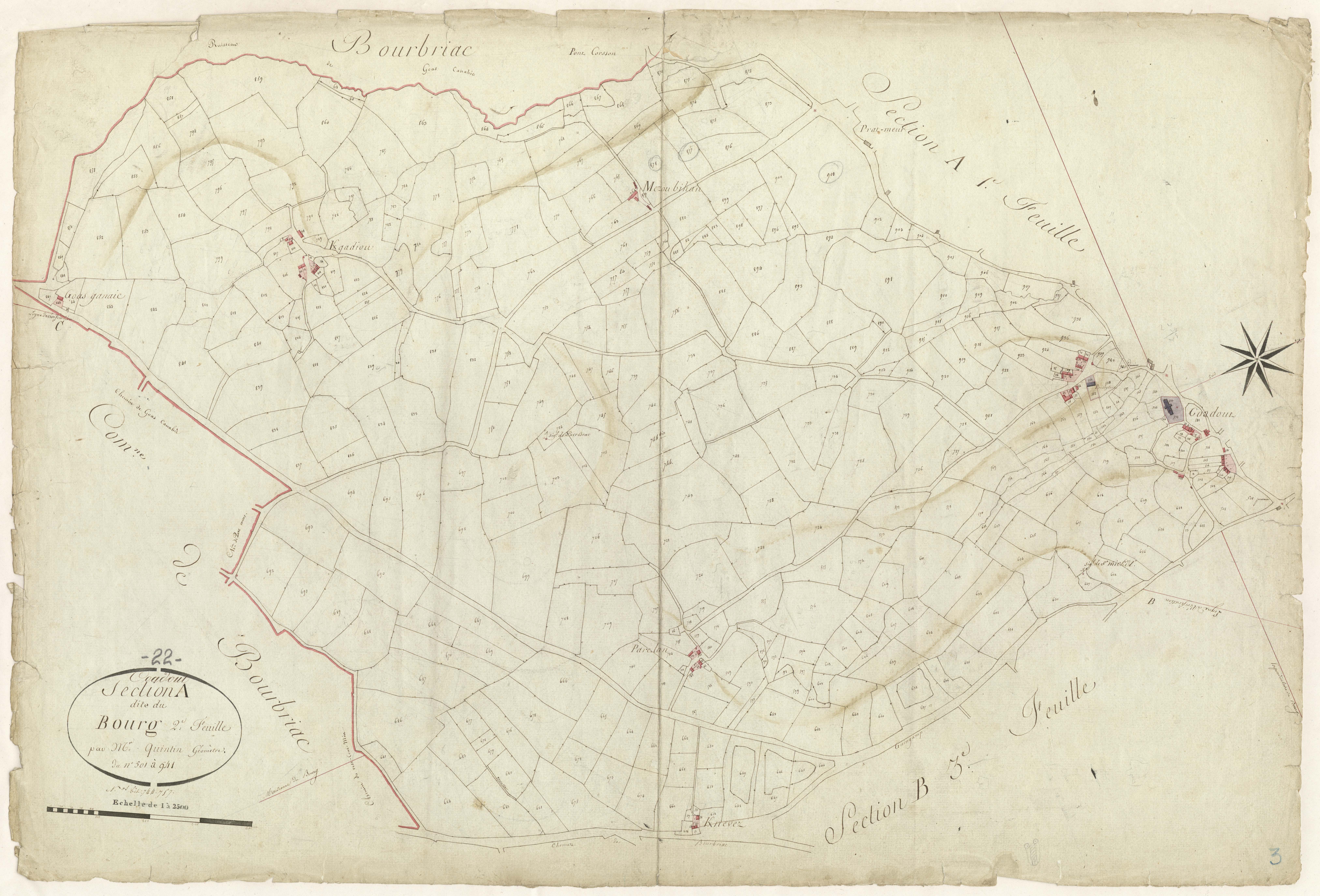 Coadout - Section A, 2e feuille