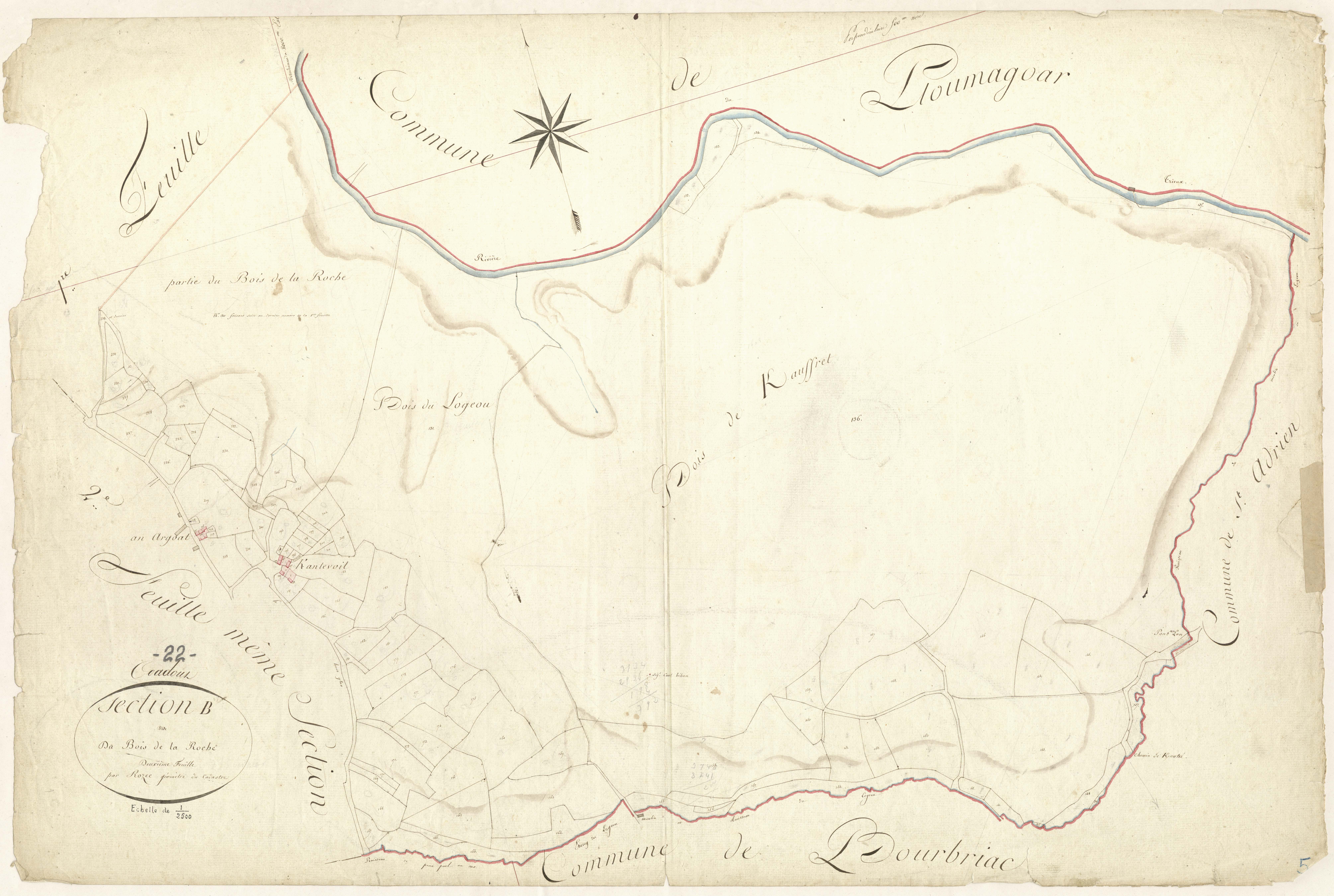 Coadout - Section B, 2e feuille
