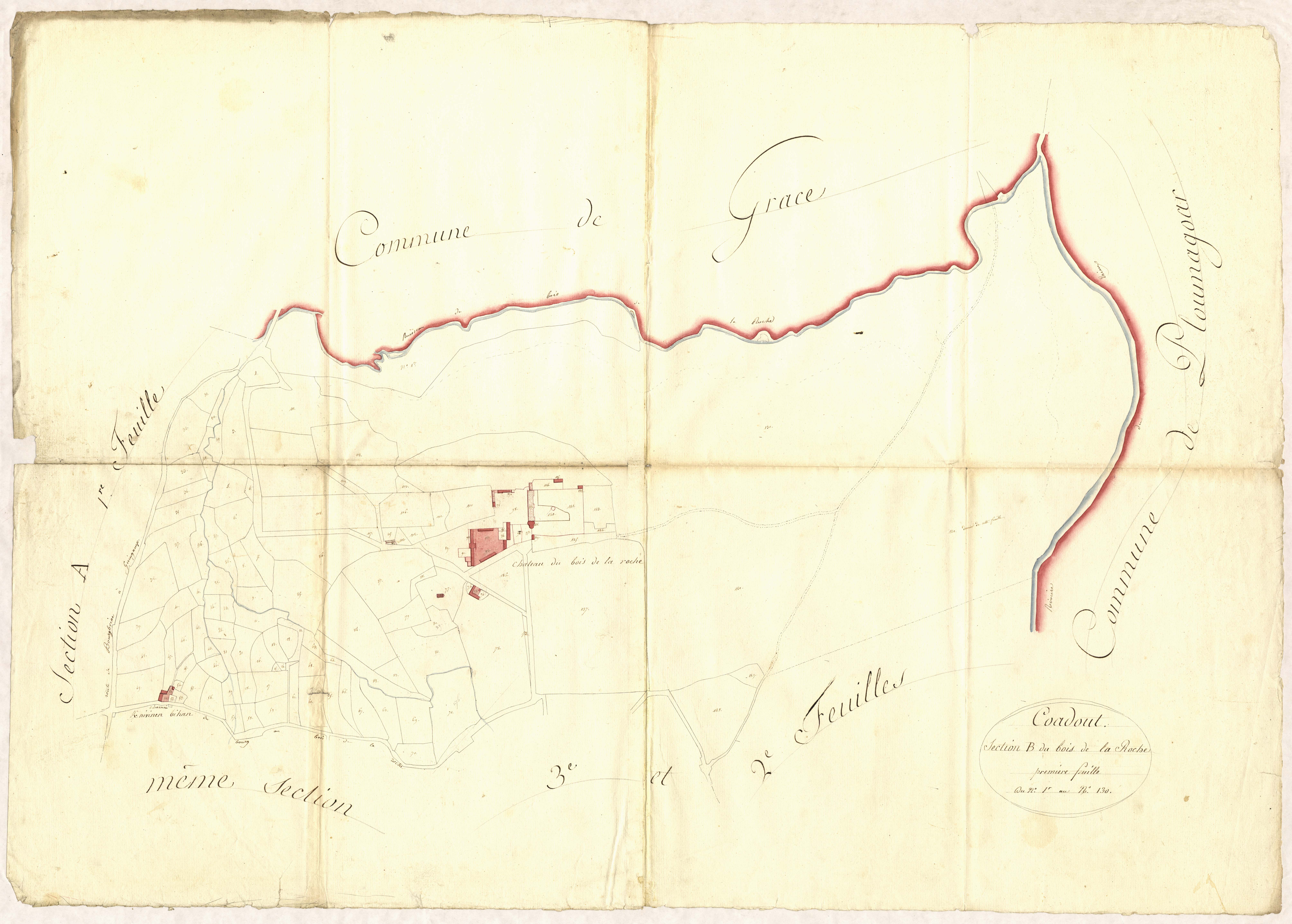 Coadout - Section B, 1re feuille