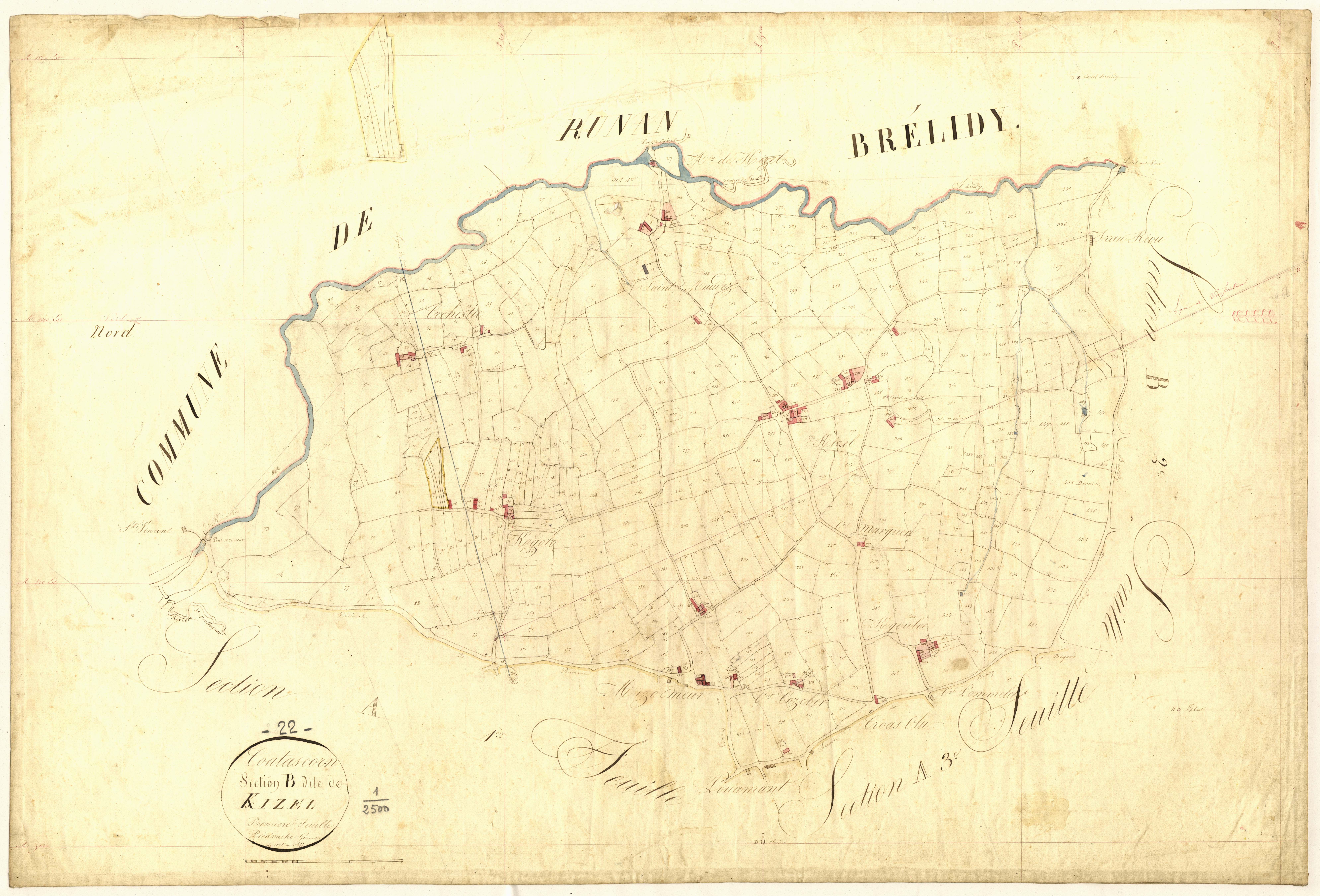 Coatascorn - Section B, 1re feuille