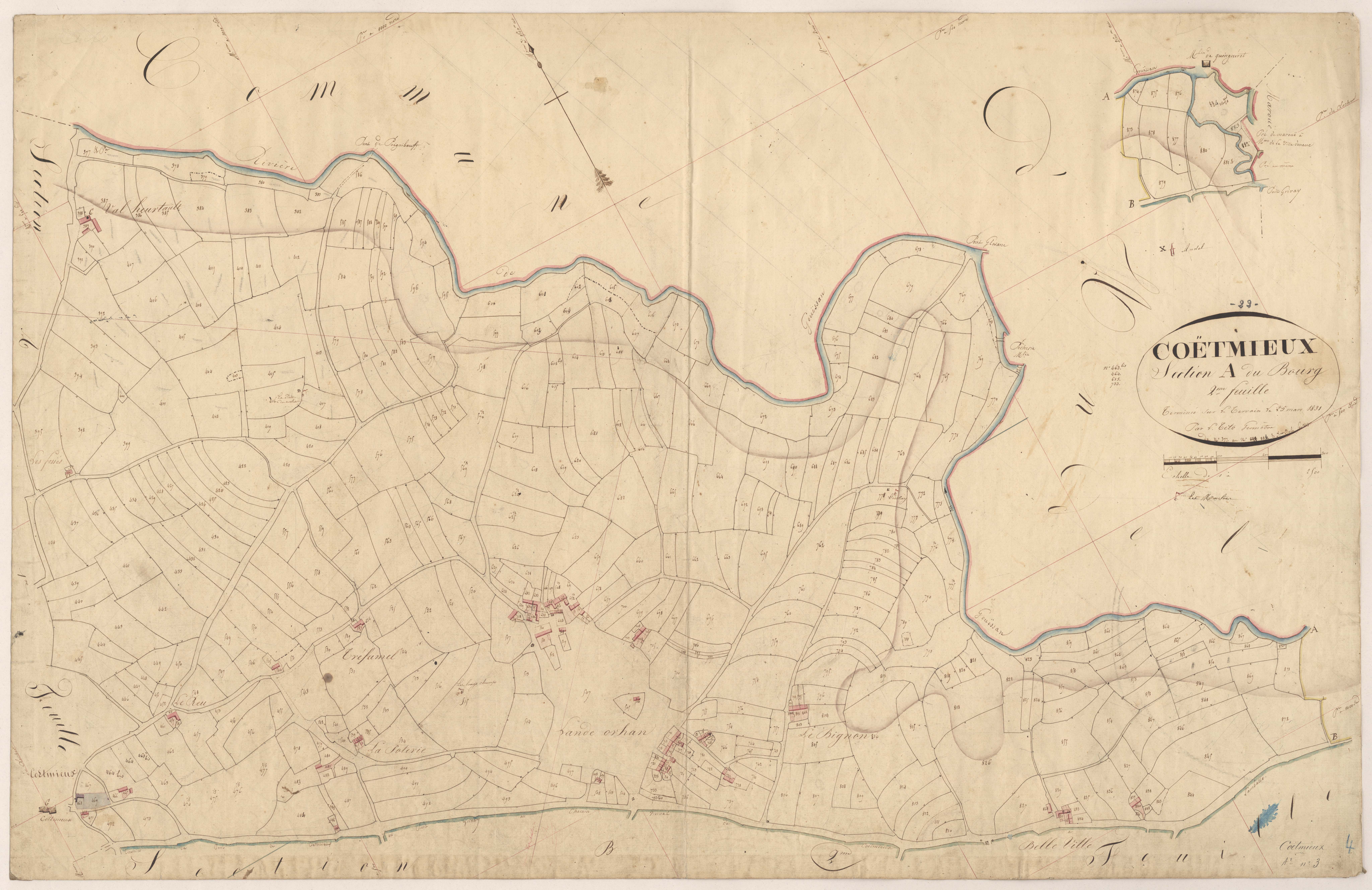 Coëtmieux - Section A, 2e feuille