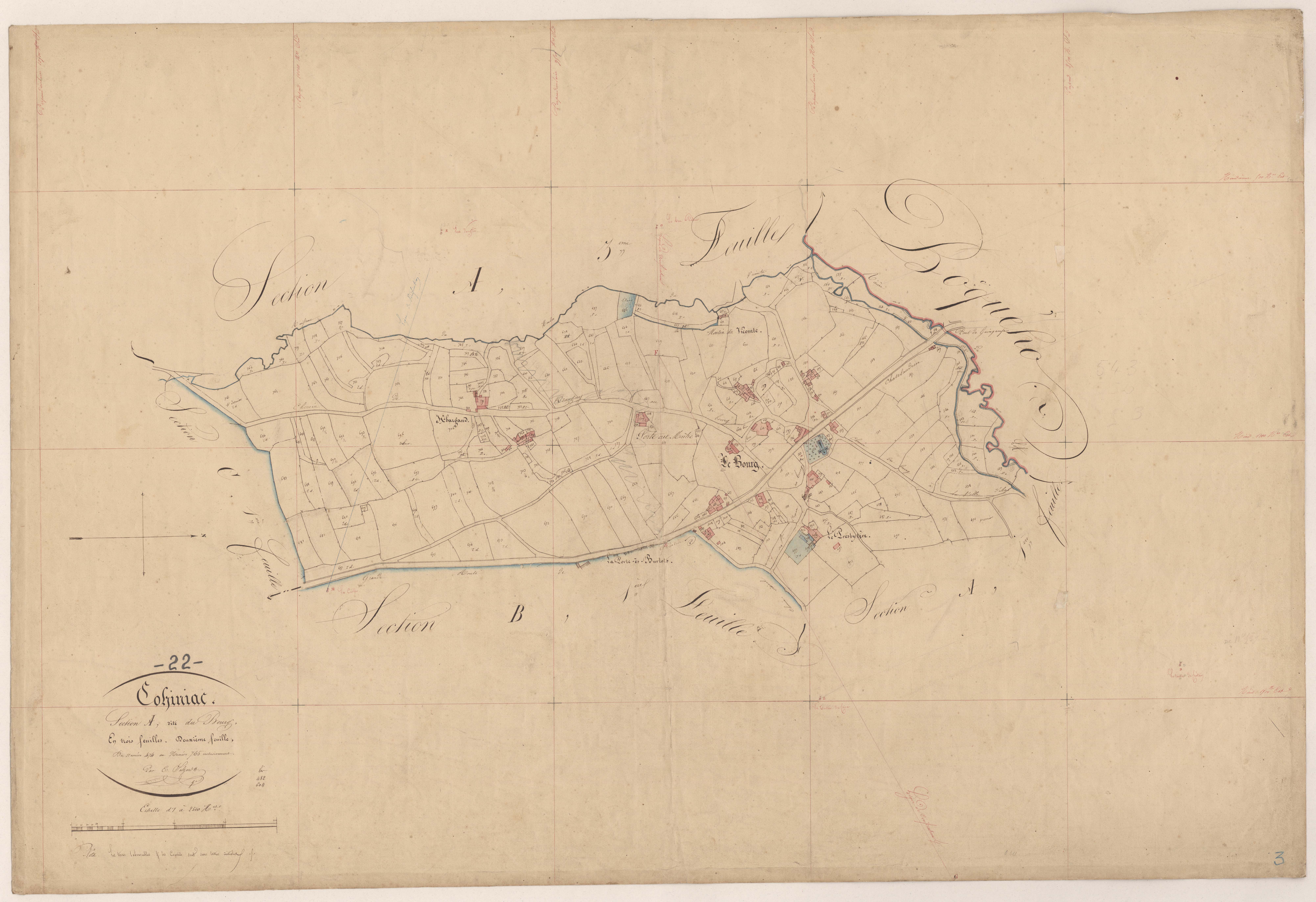 Cohiniac - Section A, 2e feuille