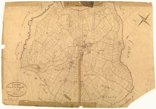 Corseul - Section C, 1re feuille