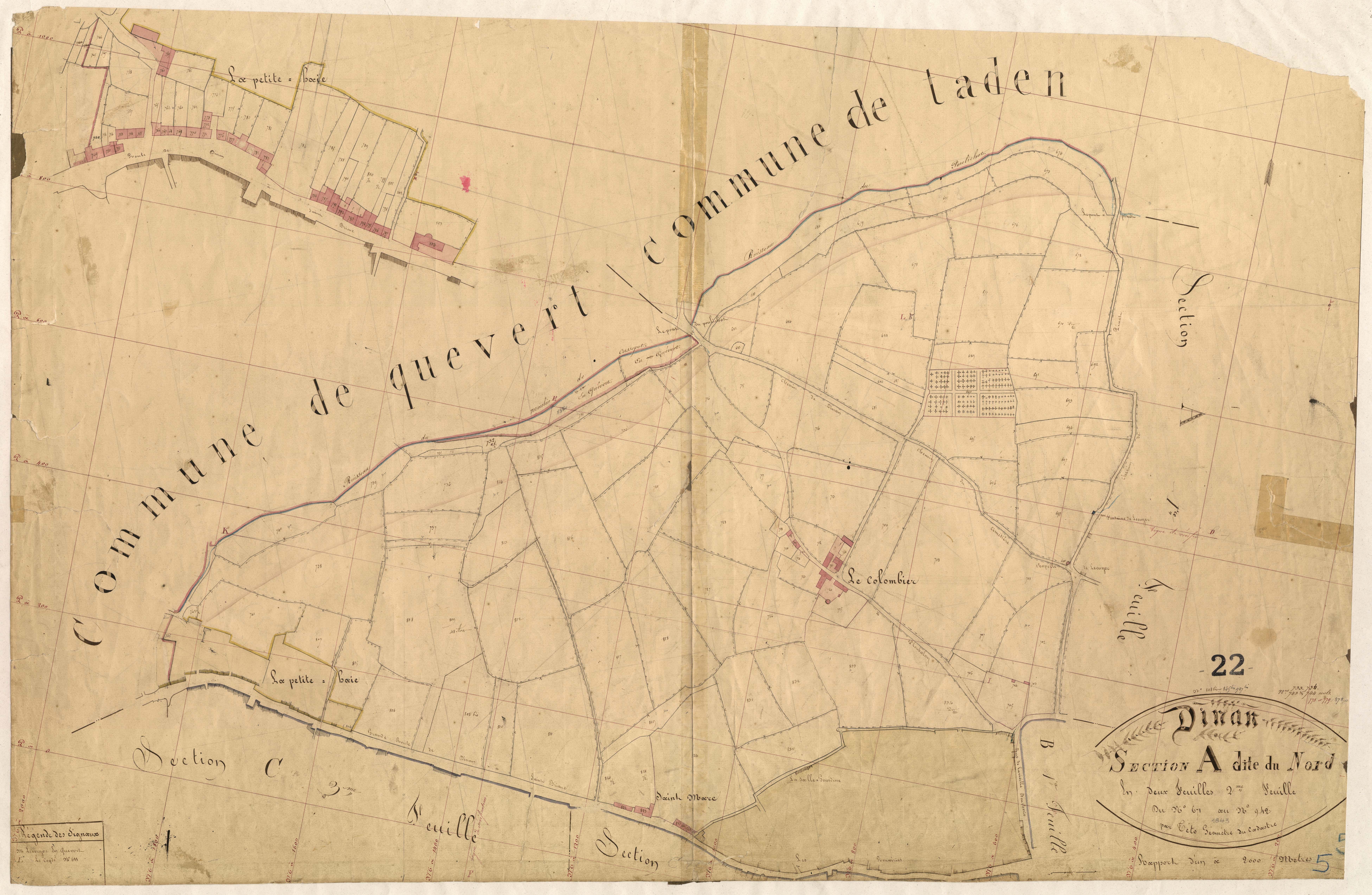 Dinan - Section A, 2e feuille