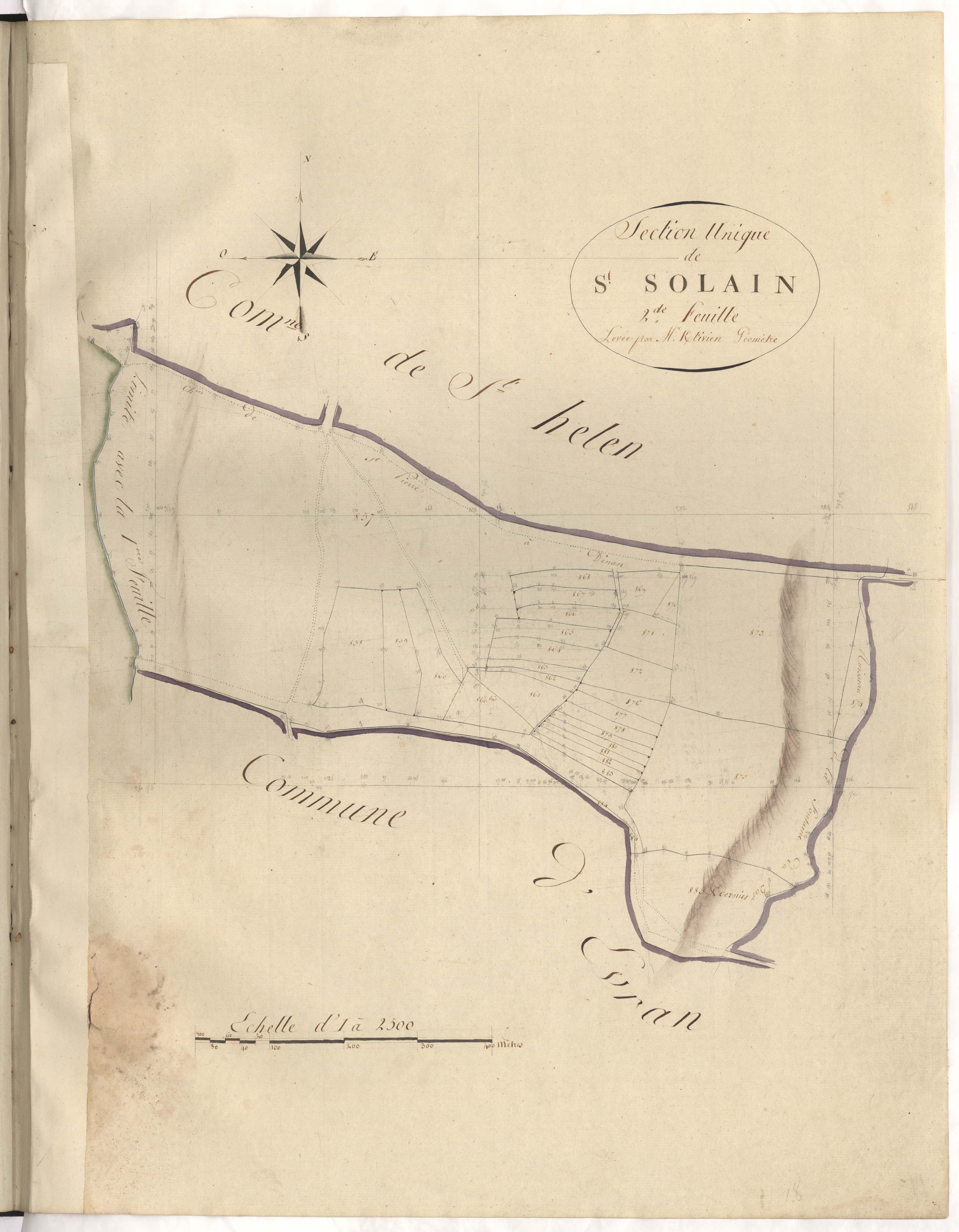 Dinan - Section A, 2e feuille