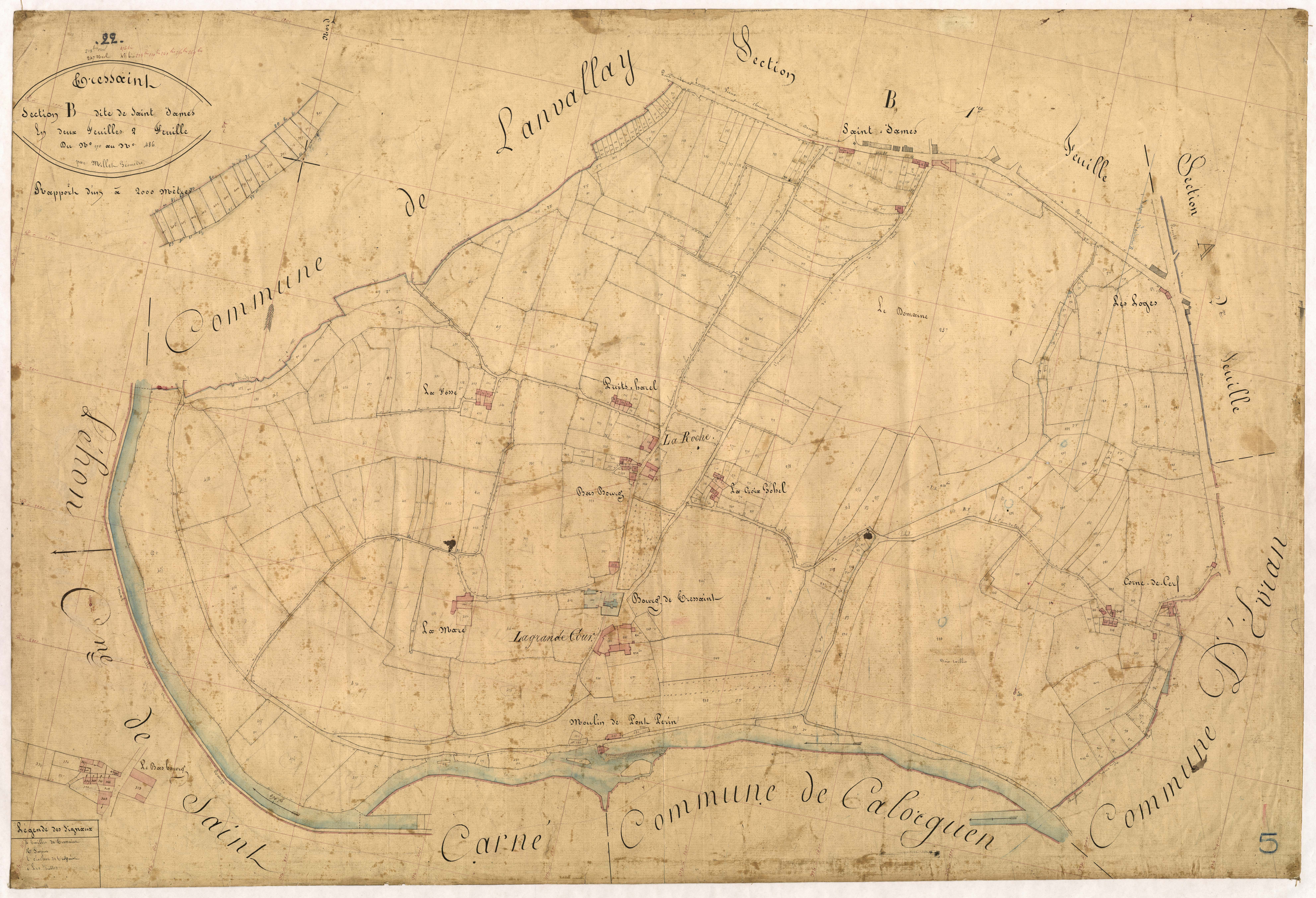 Dinan - Section B, 2e feuille