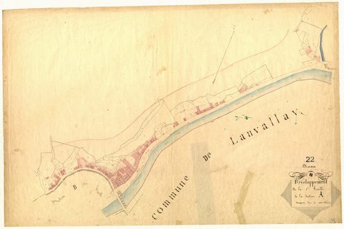 Dinan - Section A, 1re feuille : développement