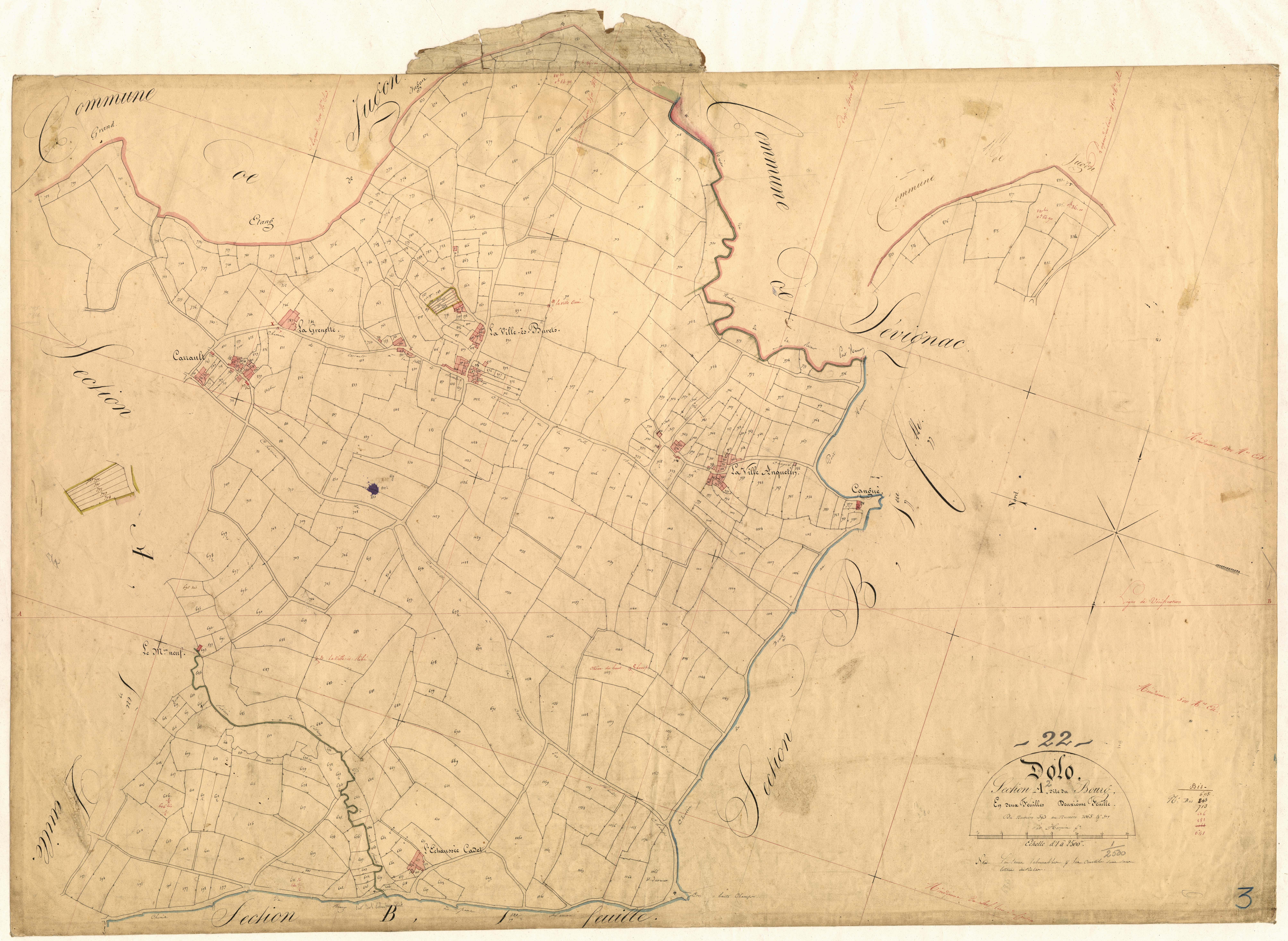 Dolo - Section A, 2e feuille