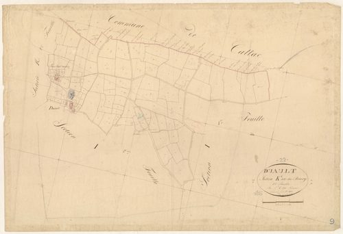 Duault - Section K, 1re feuille