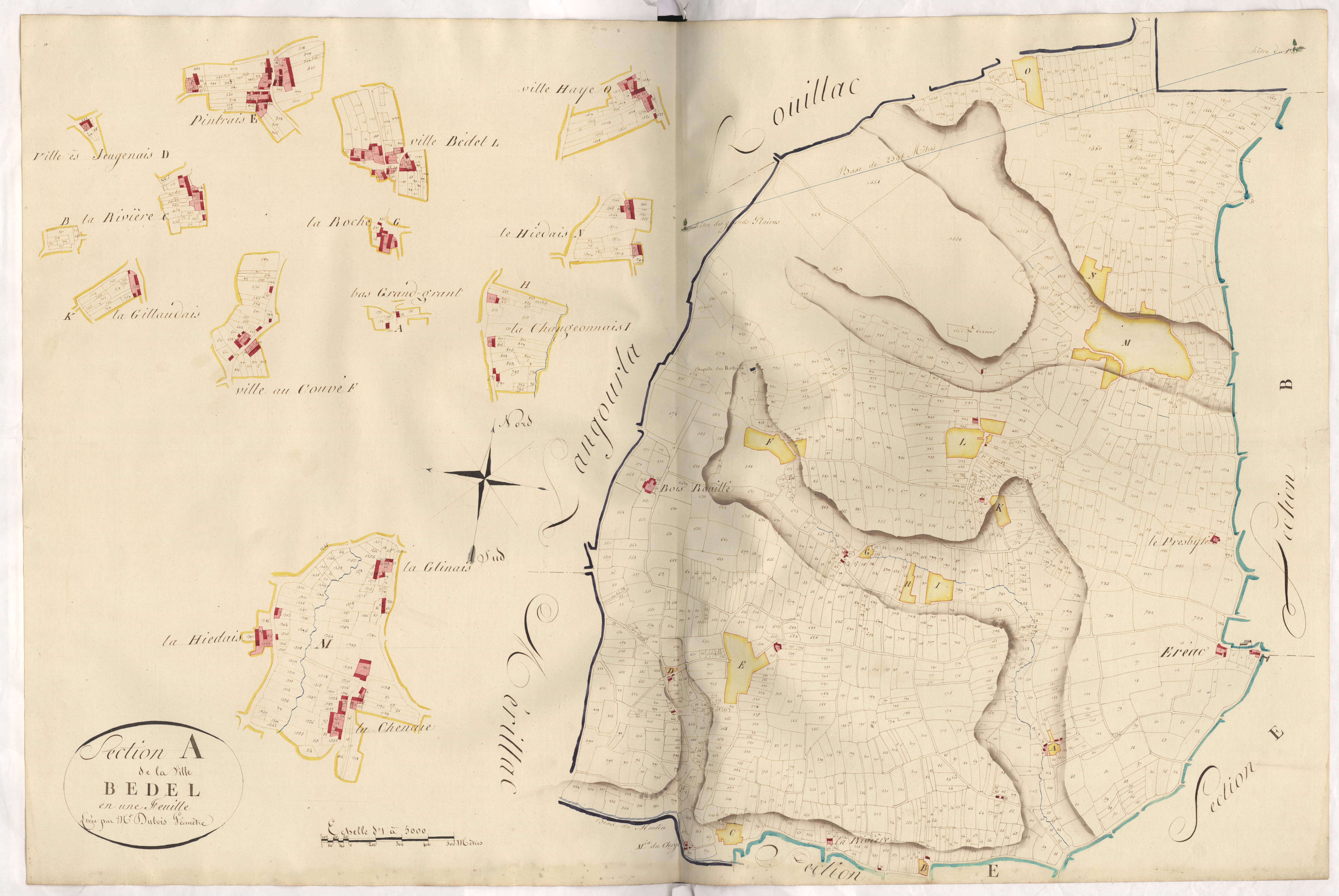 Éréac - Section A, 1re feuille