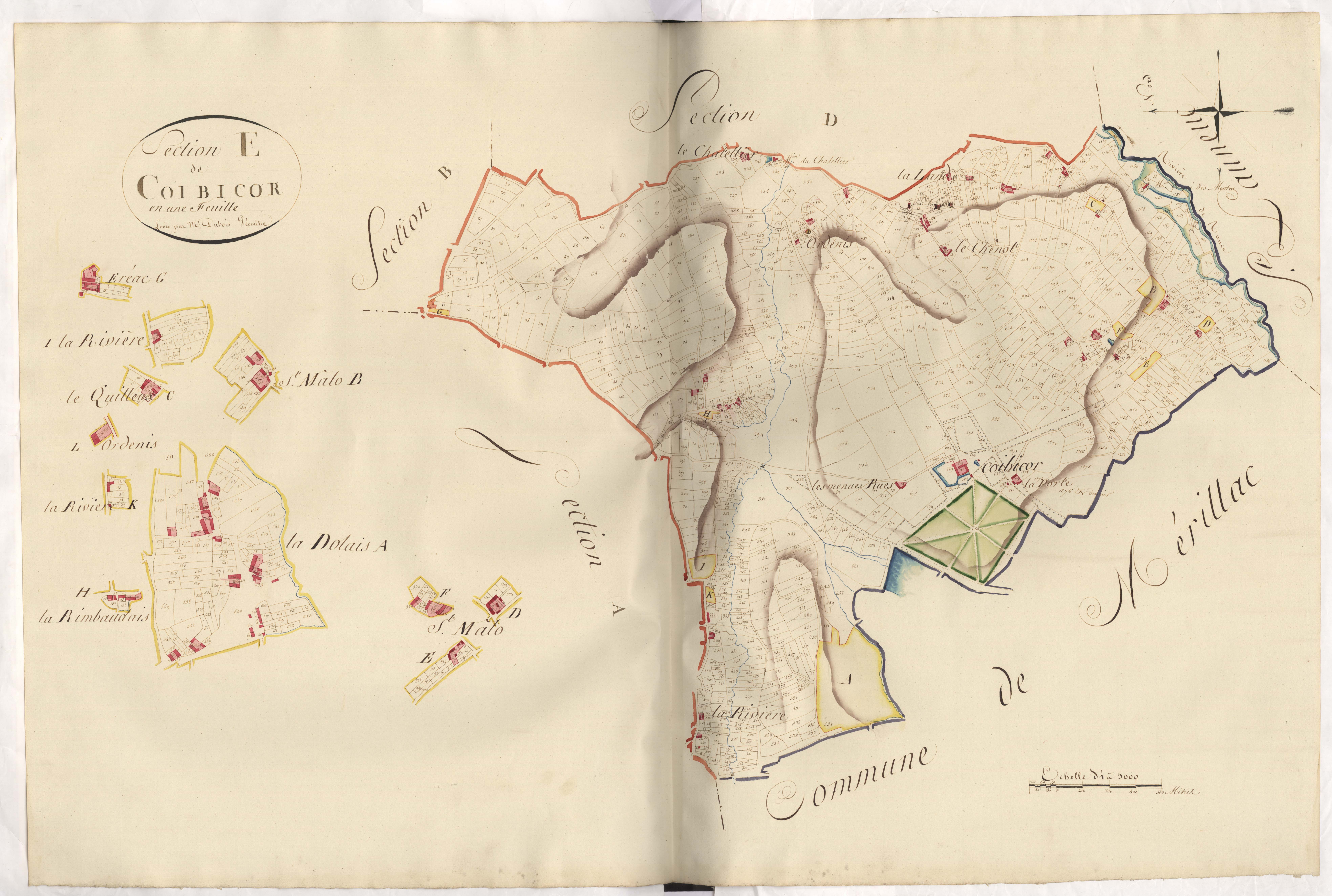 Éréac - Section A, 4e feuille