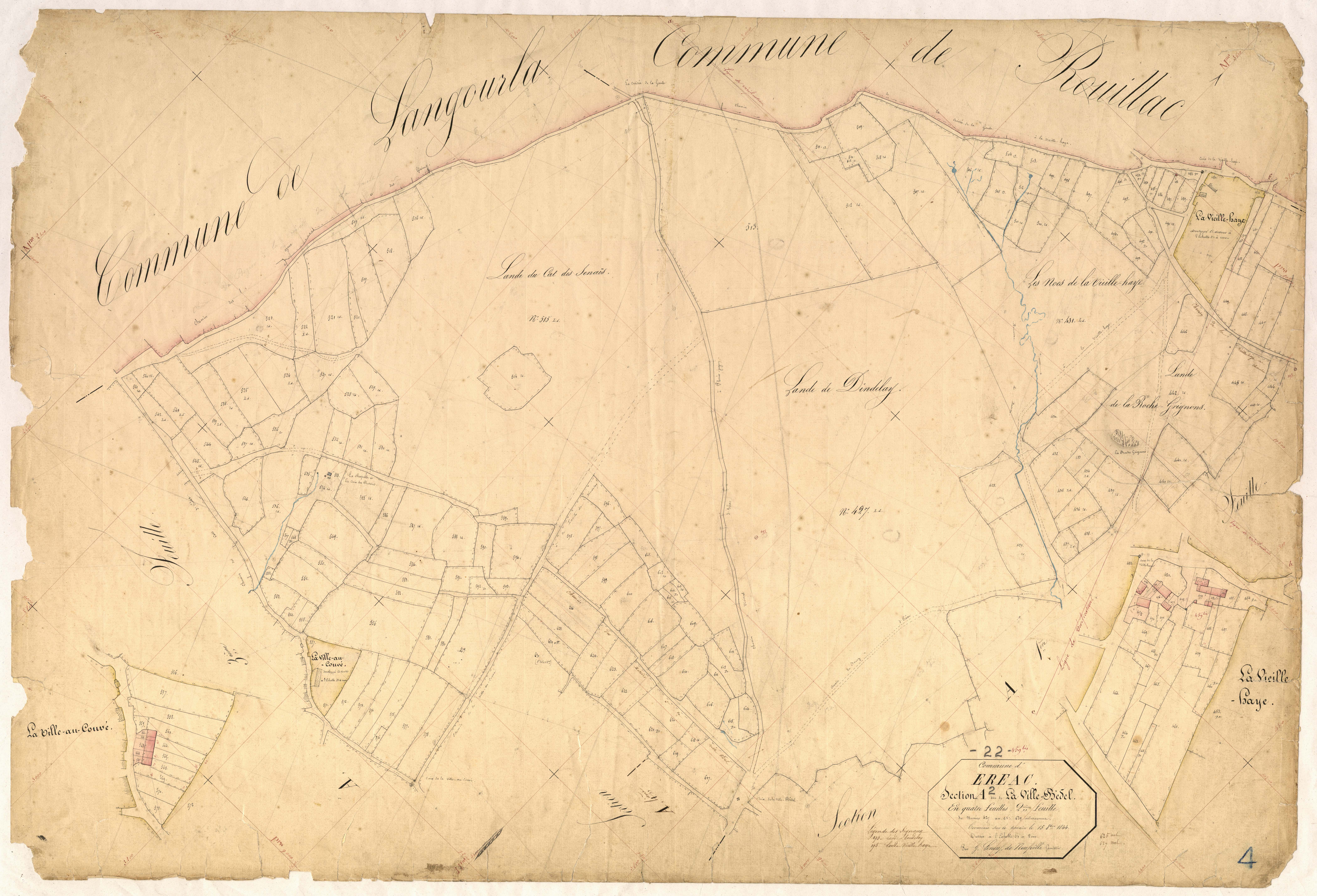 Éréac - Section A, 2e feuille