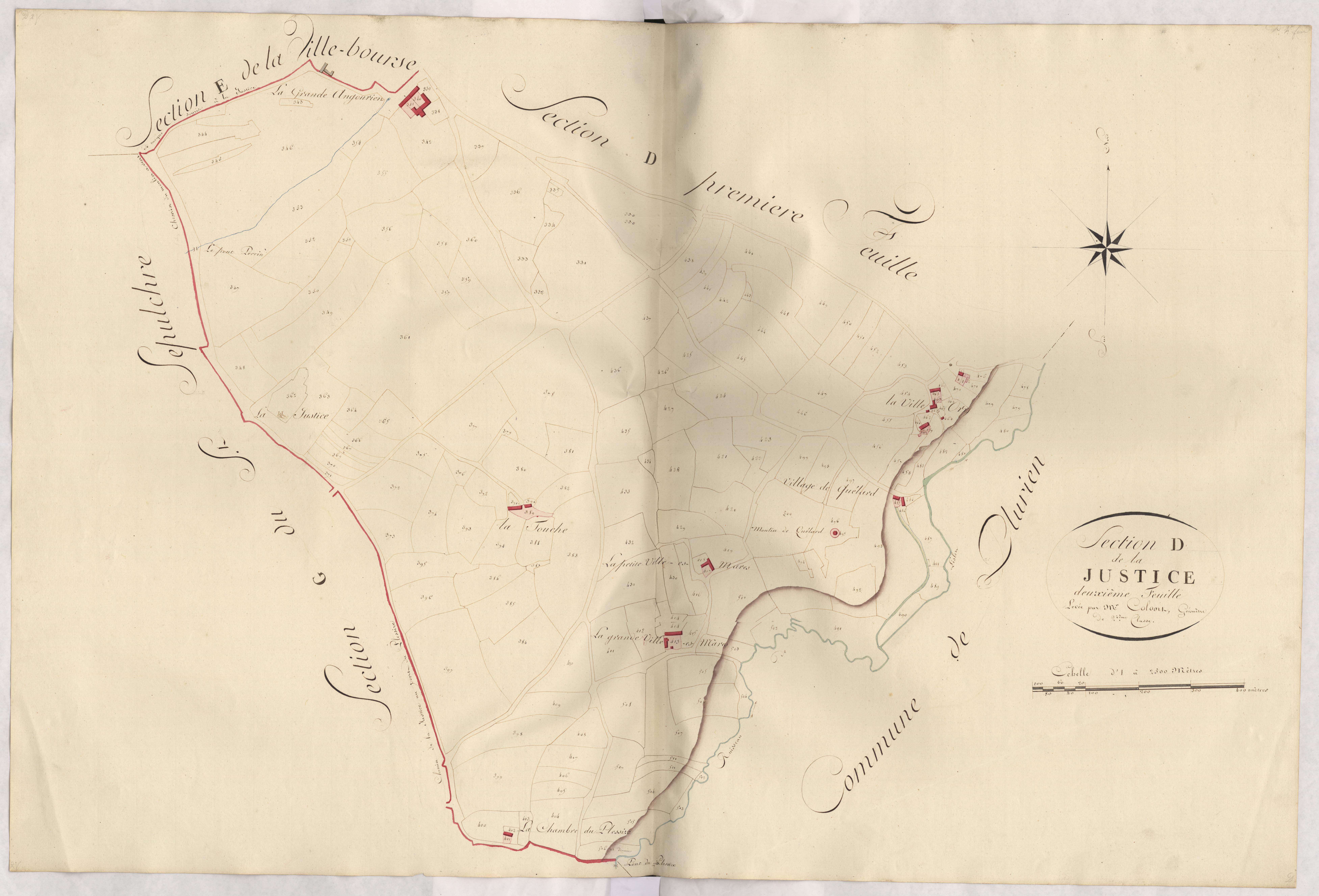 Erquy - Section D, 2e feuille