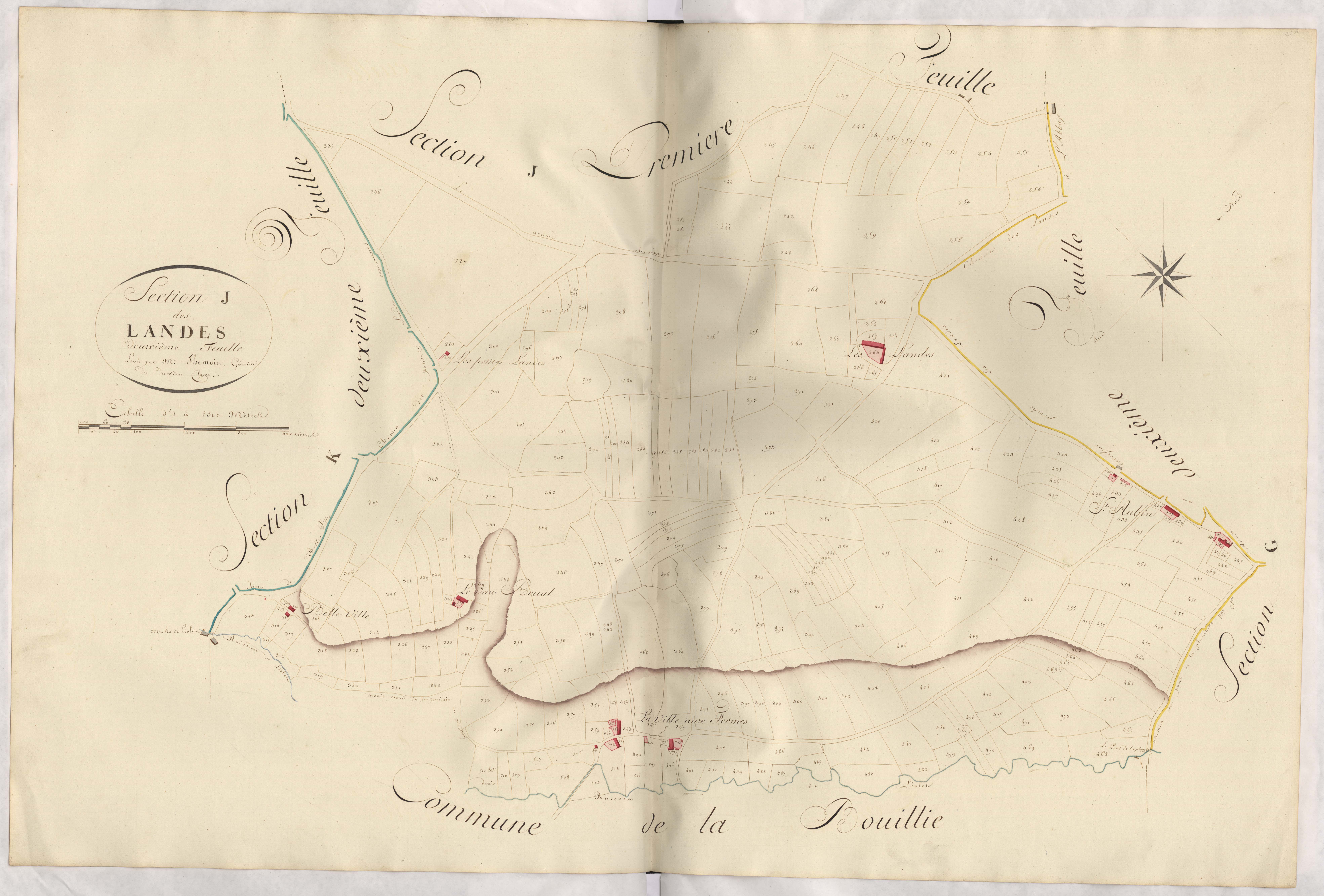 Erquy - Section J, 2e feuille