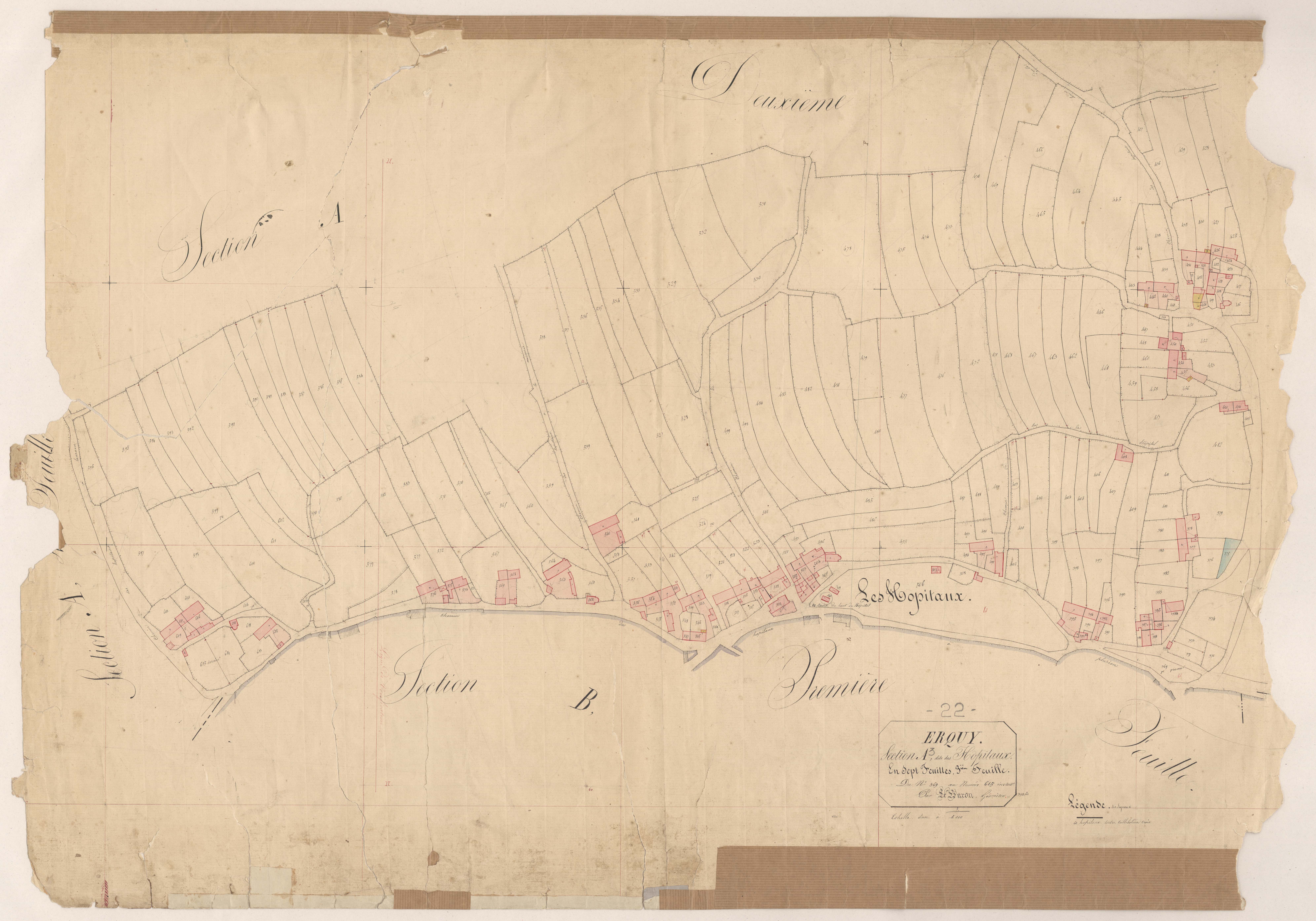Erquy - Section A, 3e feuille