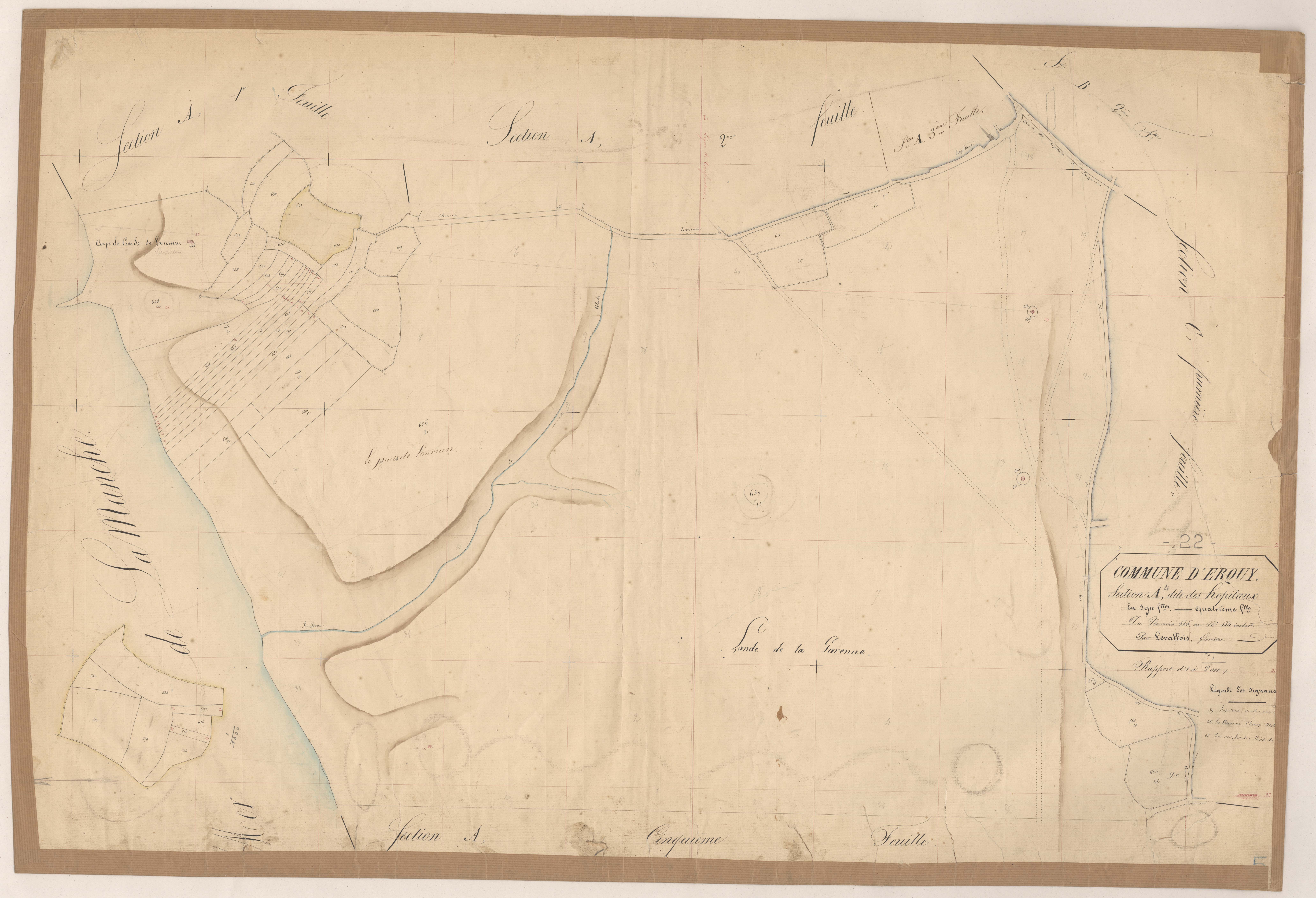 Erquy - Section A, 4e feuille
