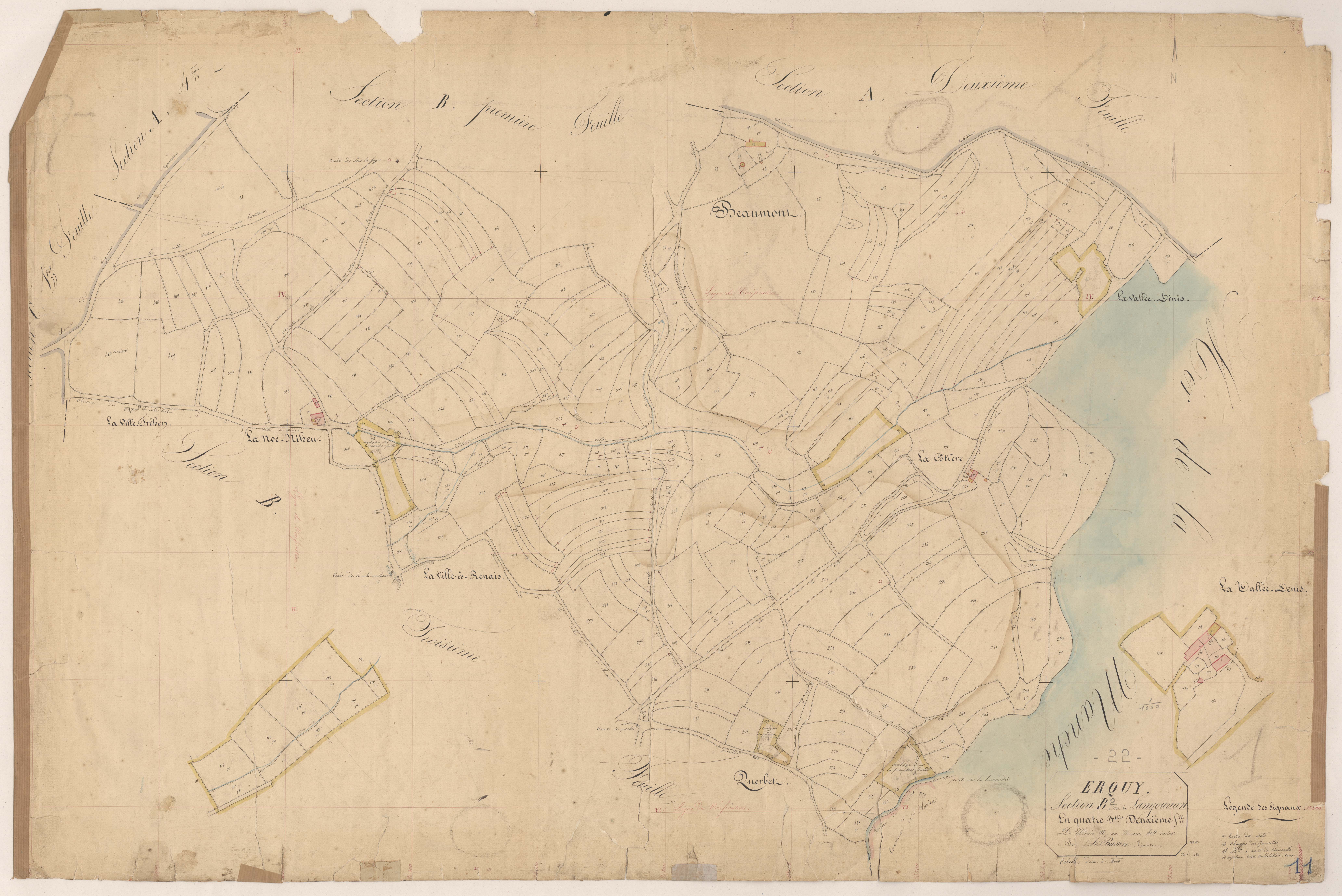 Erquy - Section B, 2e feuille