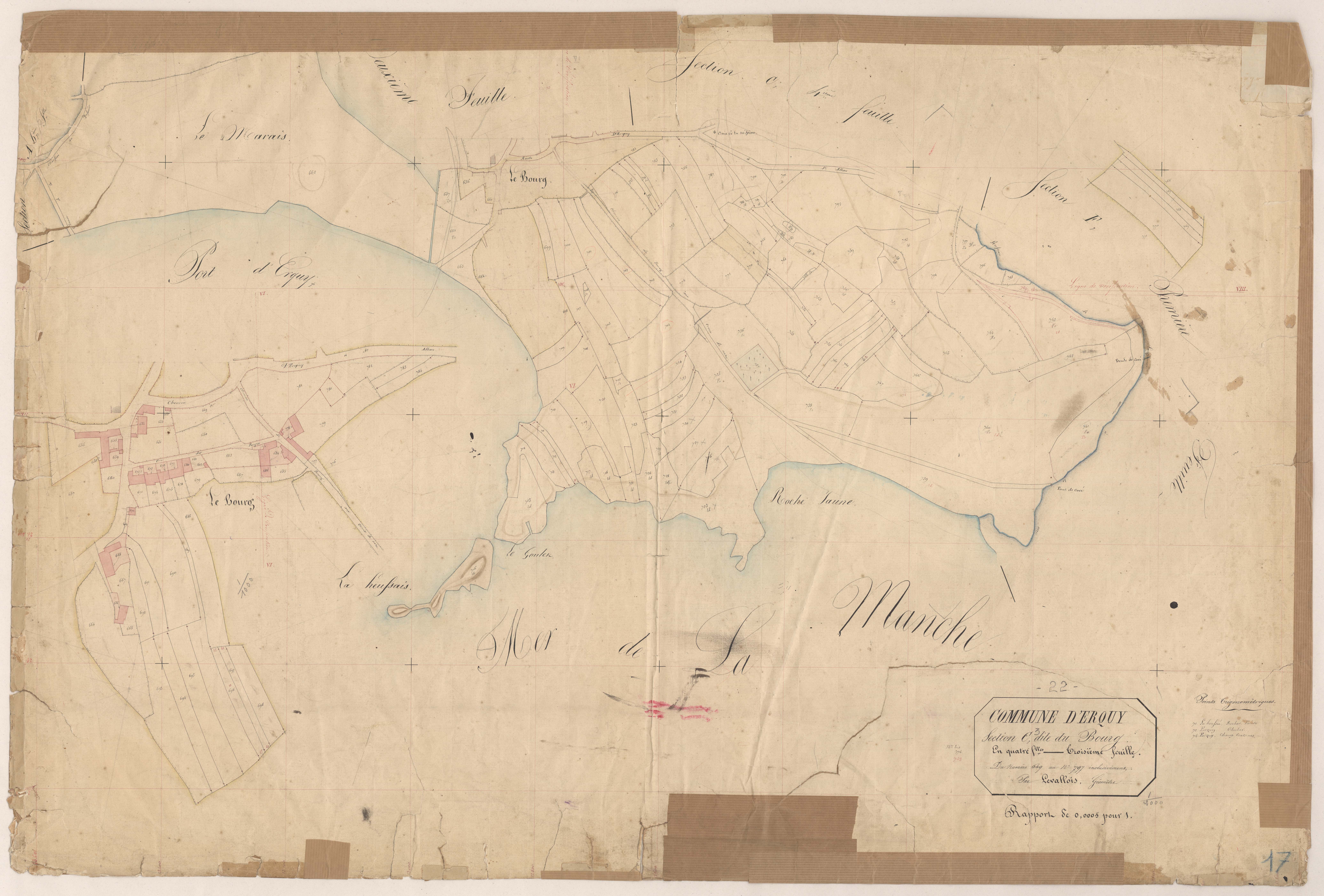 Erquy - Section C, 2e feuille