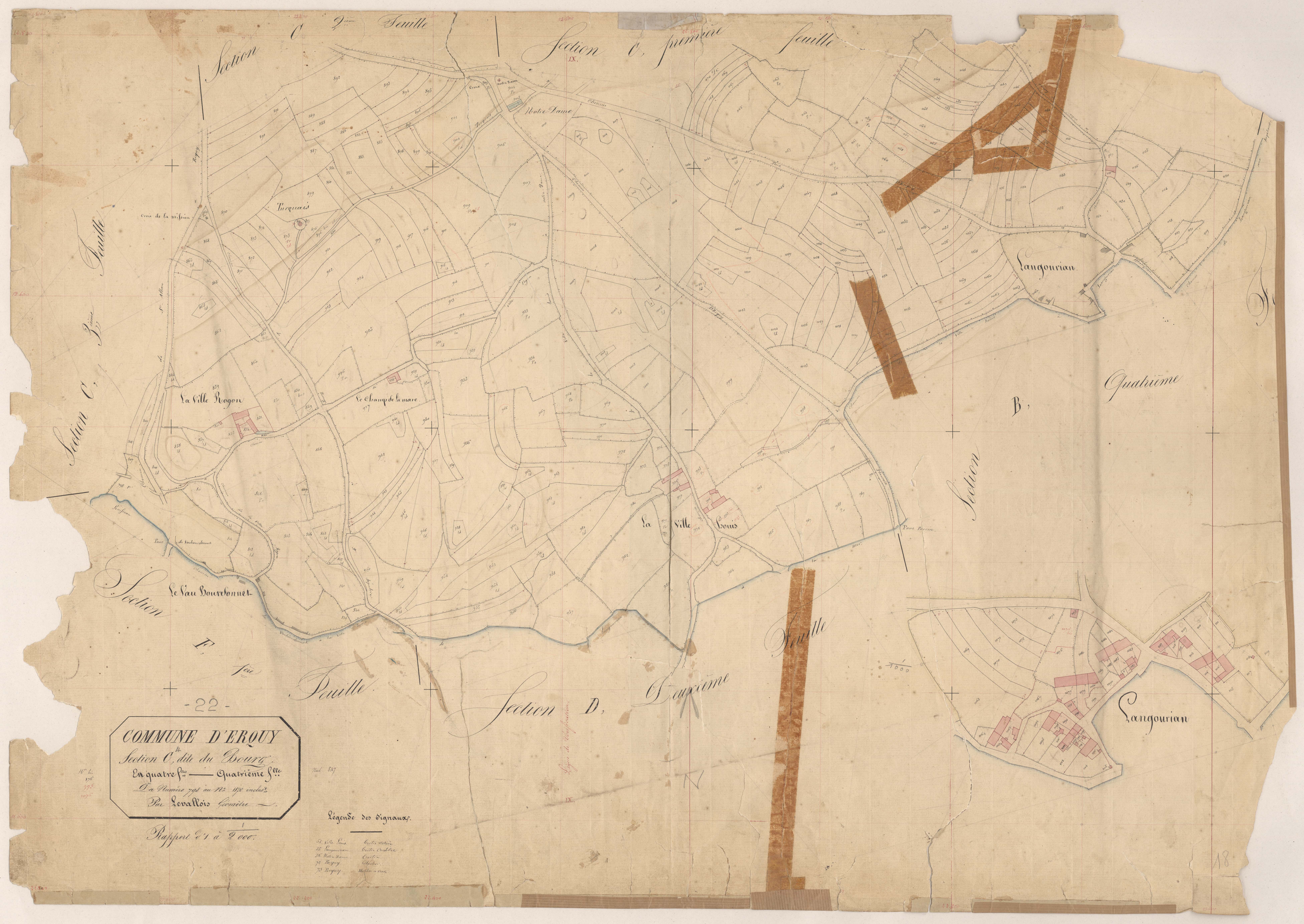 Erquy - Section C, 3e feuille