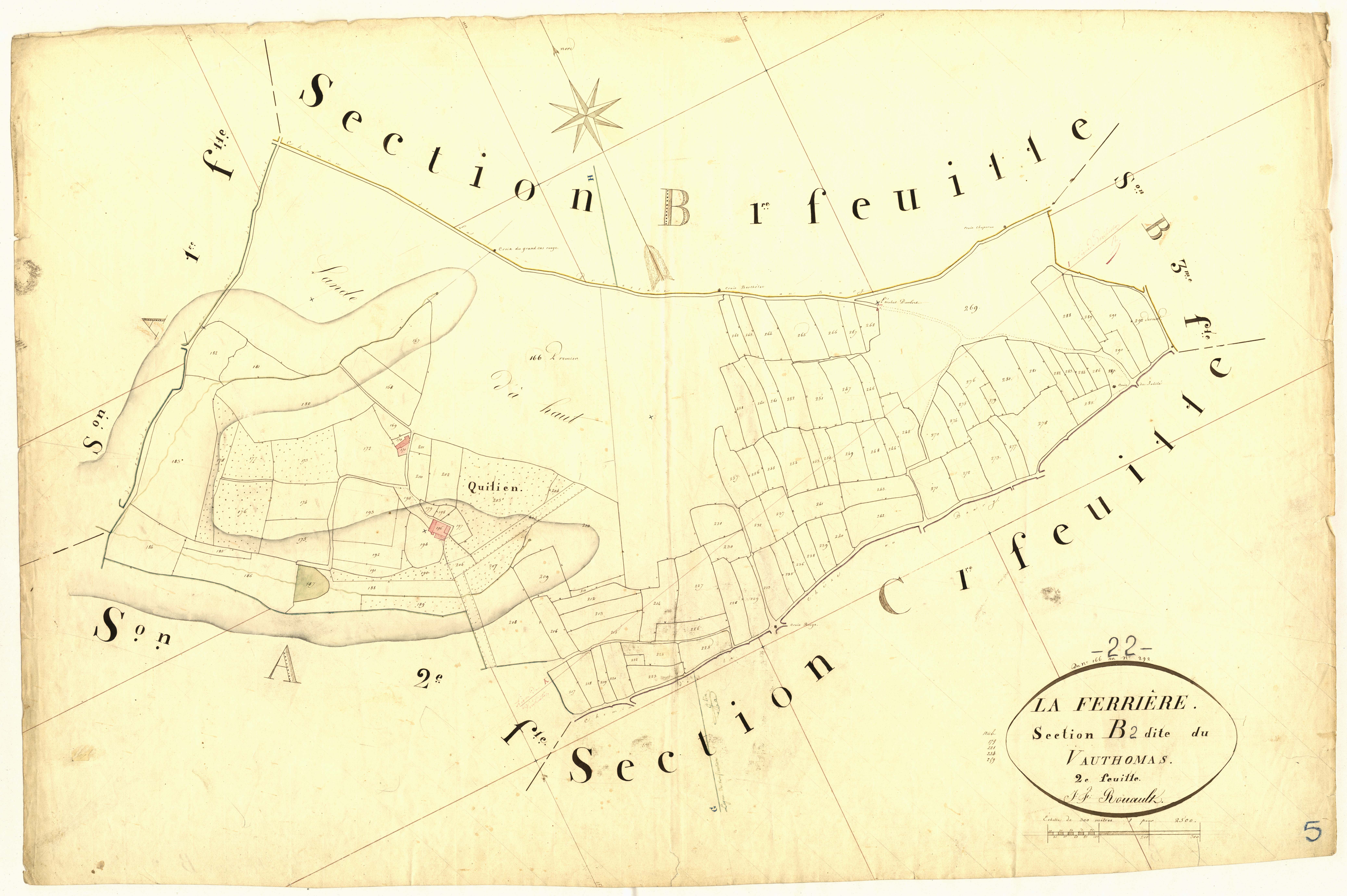 La Ferrière - Section B, 2e feuille