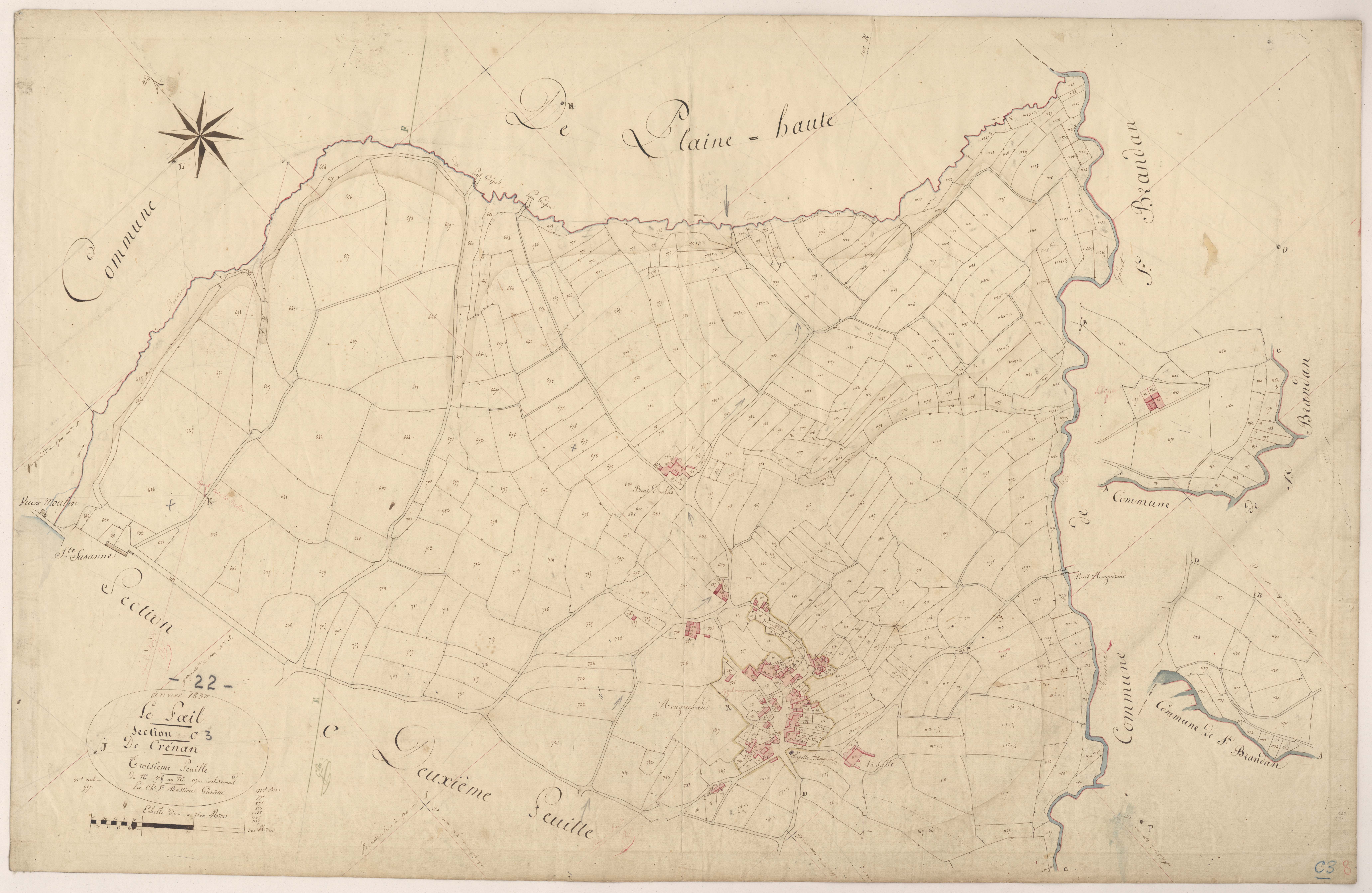 Le Fœil - Section C, 3e feuille