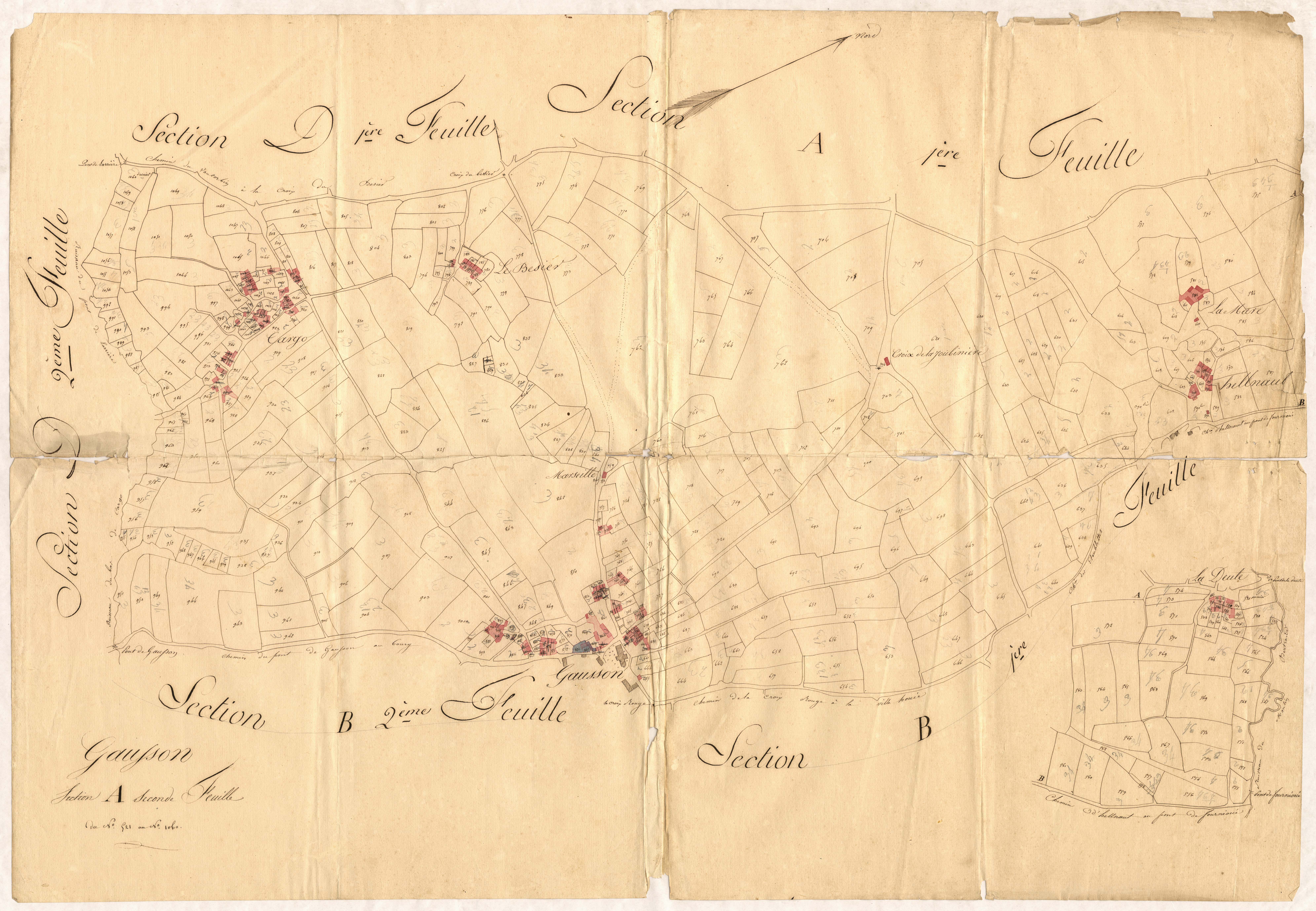 Gausson - Section A, 2e feuille