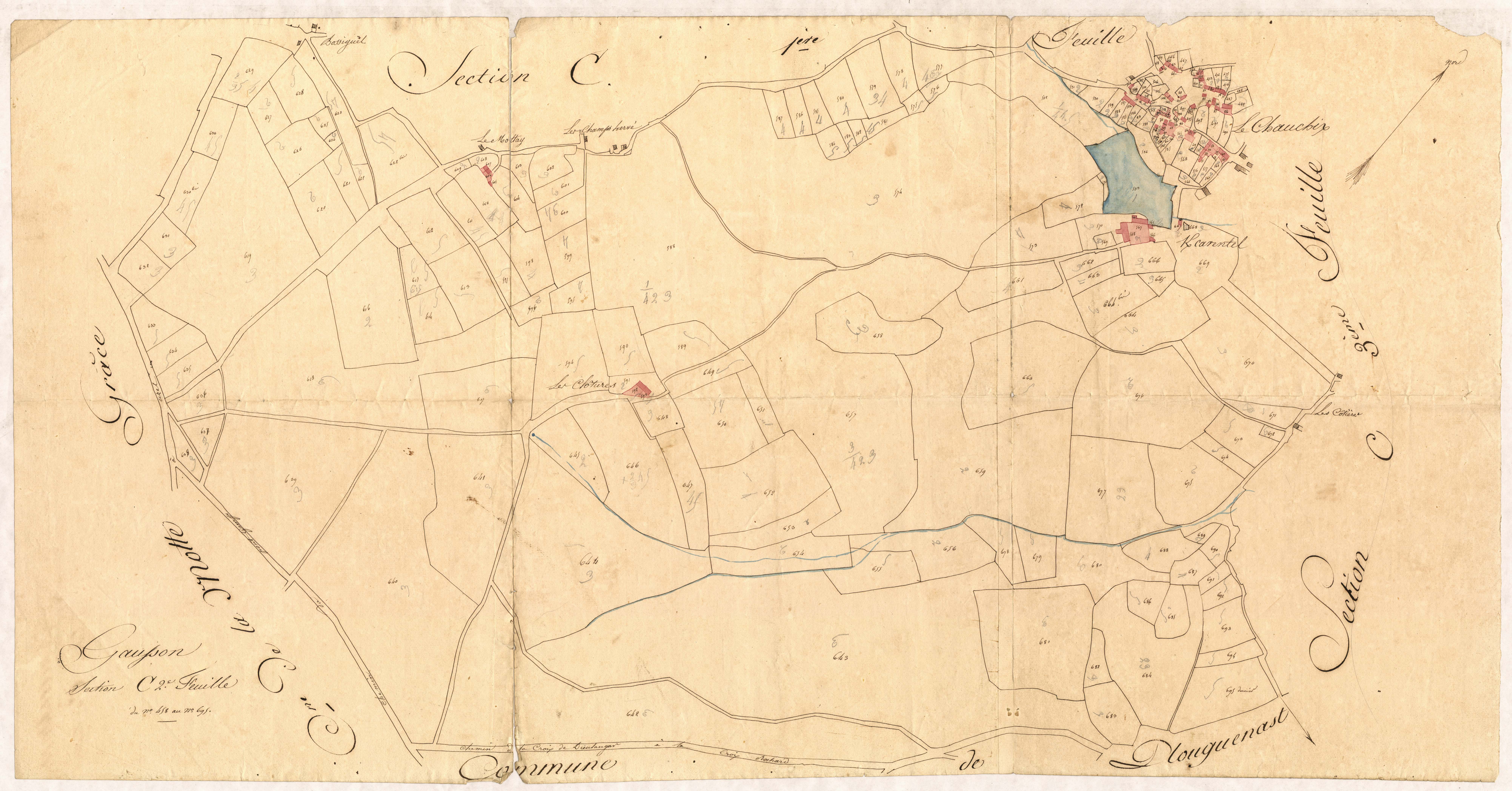 Gausson - Section C, 2e feuille