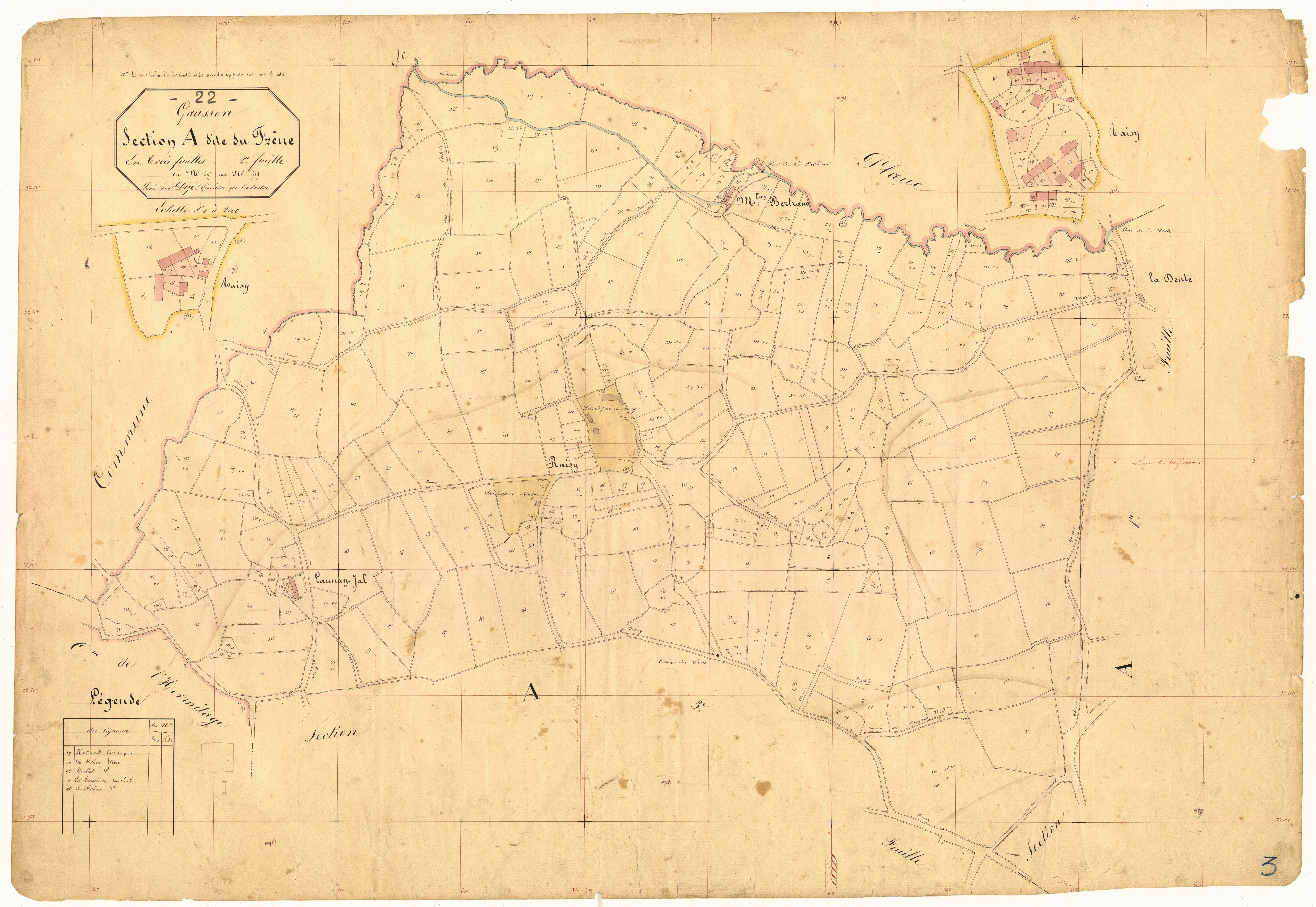 Gausson - Section A, 2e feuille