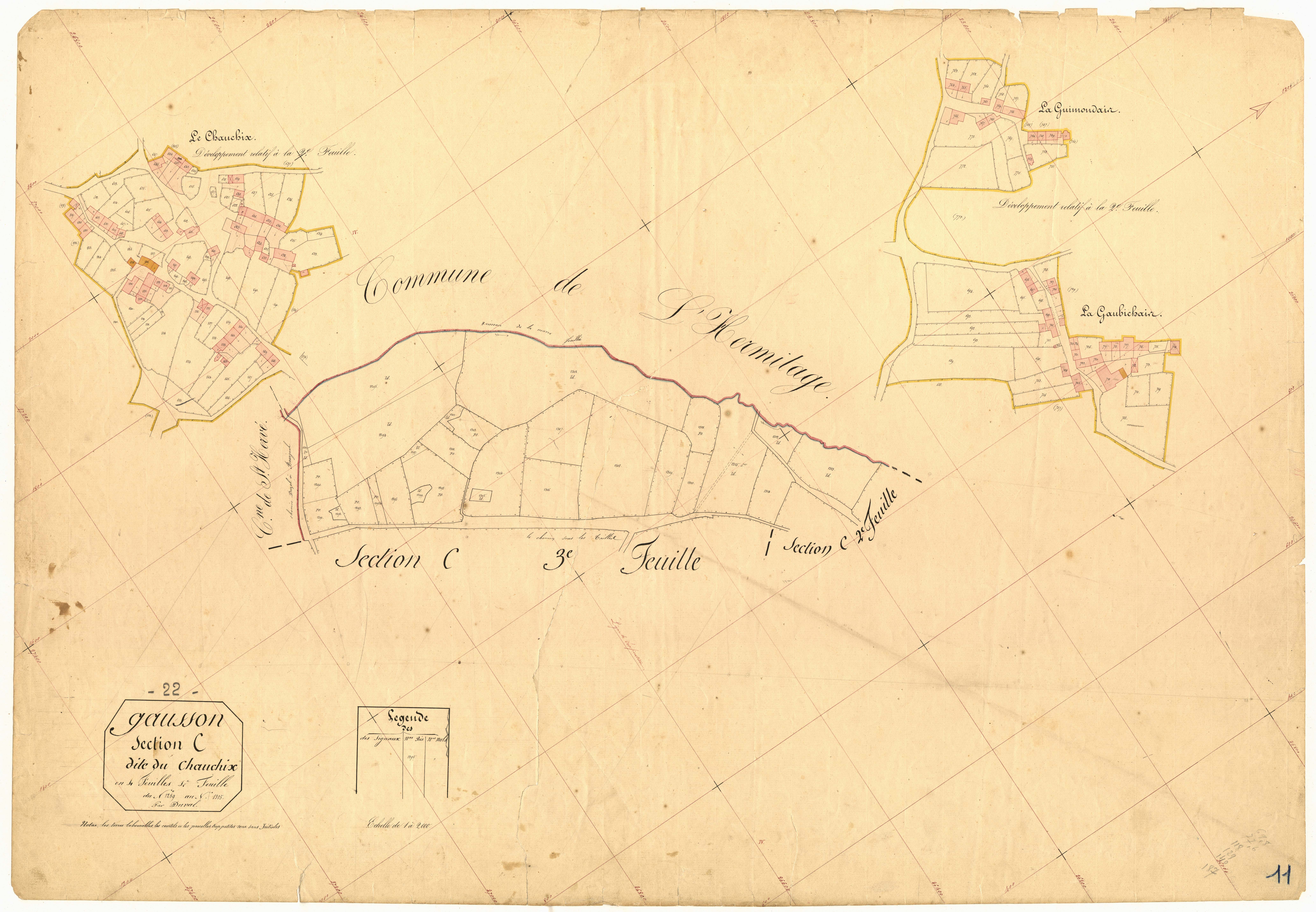 Gausson - Section C, 4e feuille