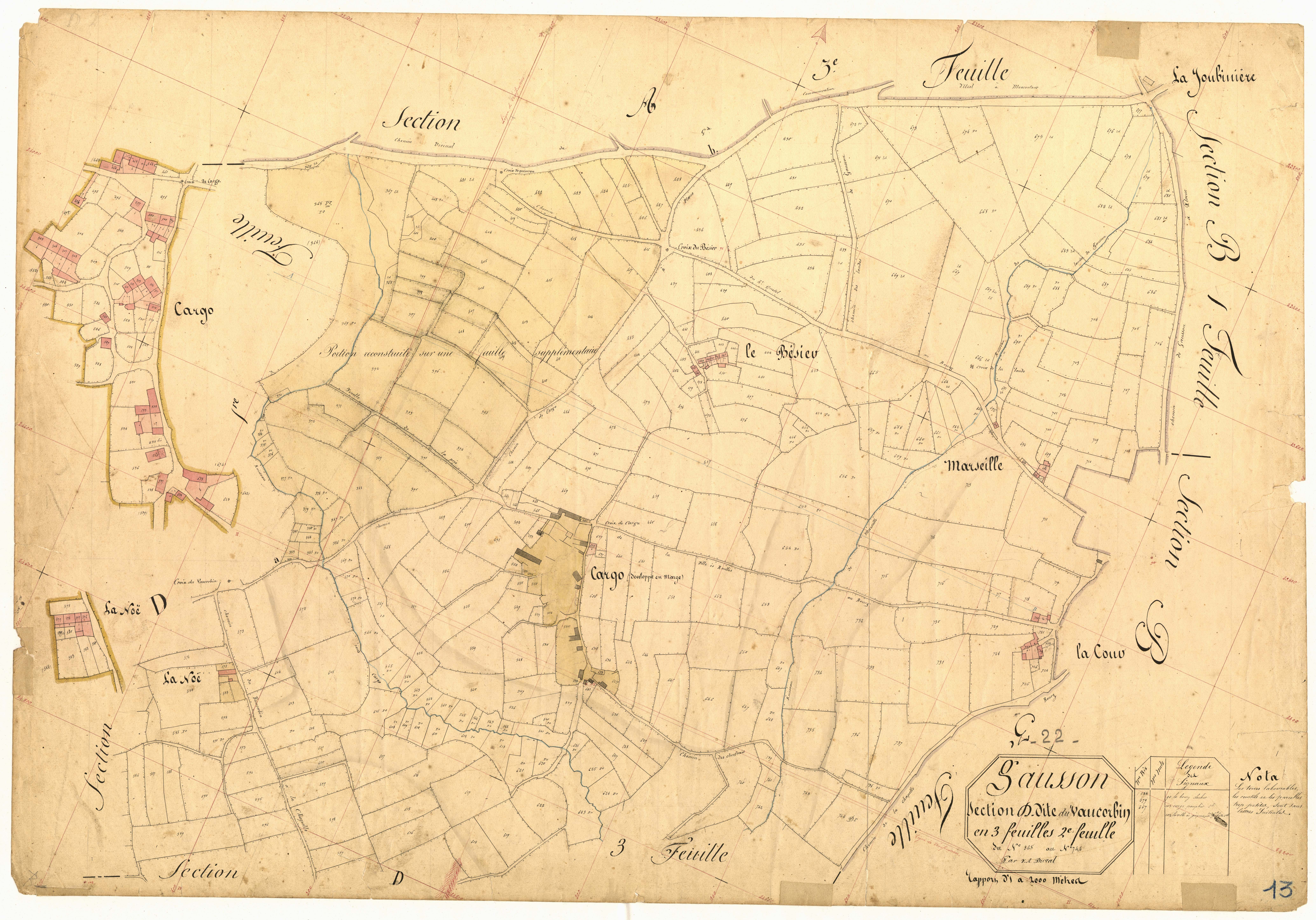 Gausson - Section D, 2e feuille