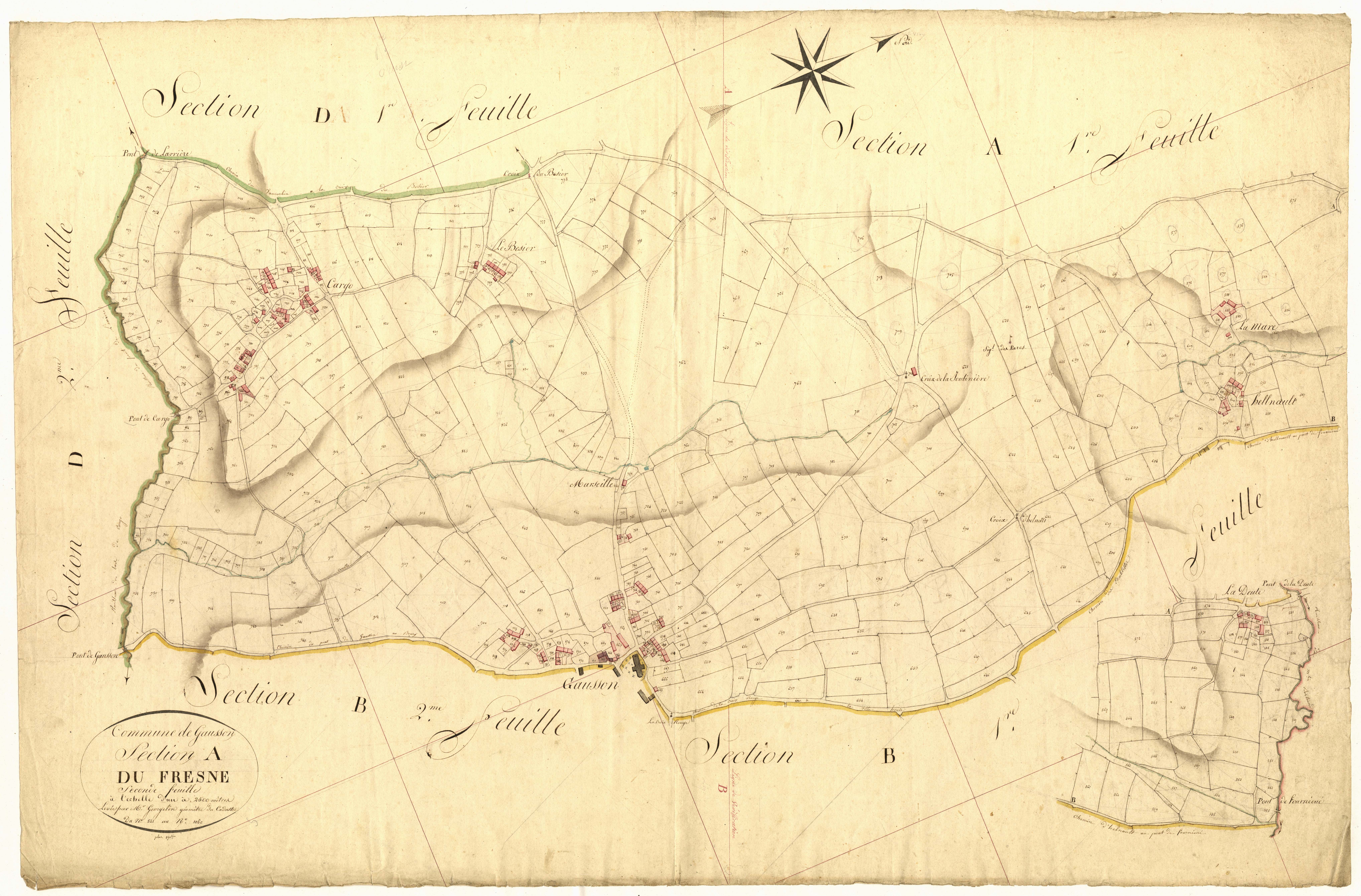 Gausson - Section A, 2e feuille