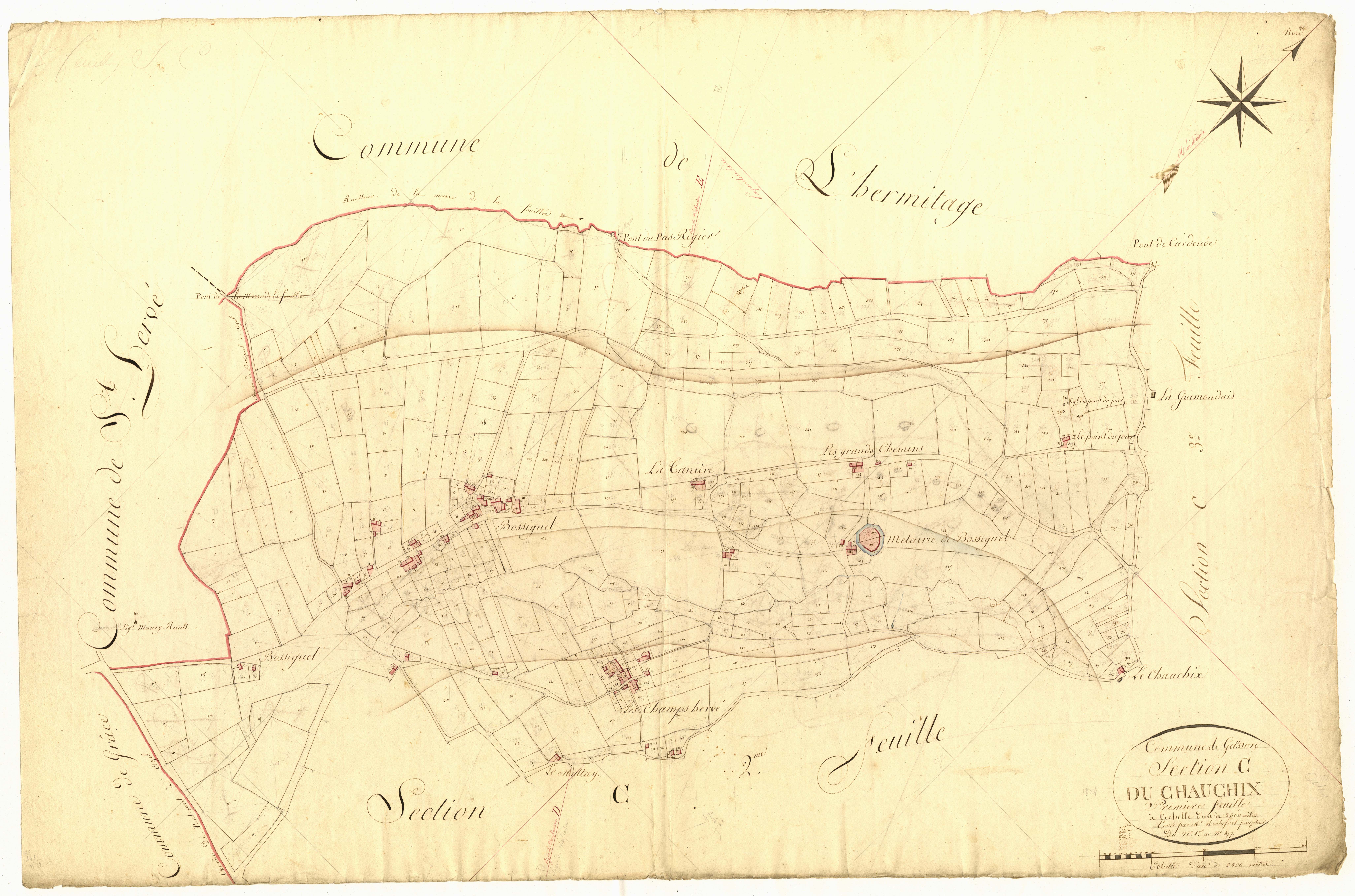 Gausson - Section C, 1re feuille