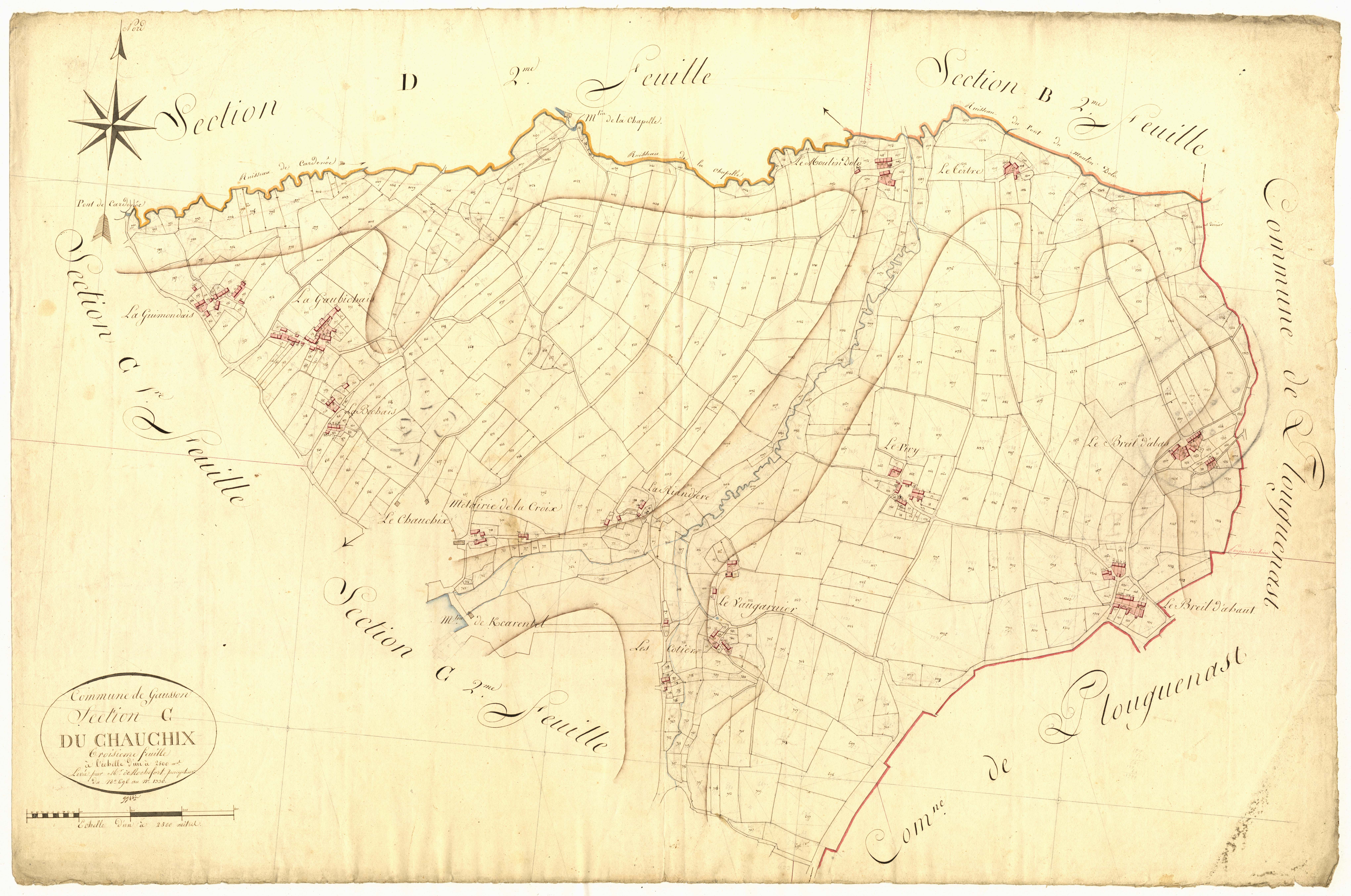 Gausson - Section C, 3e feuille