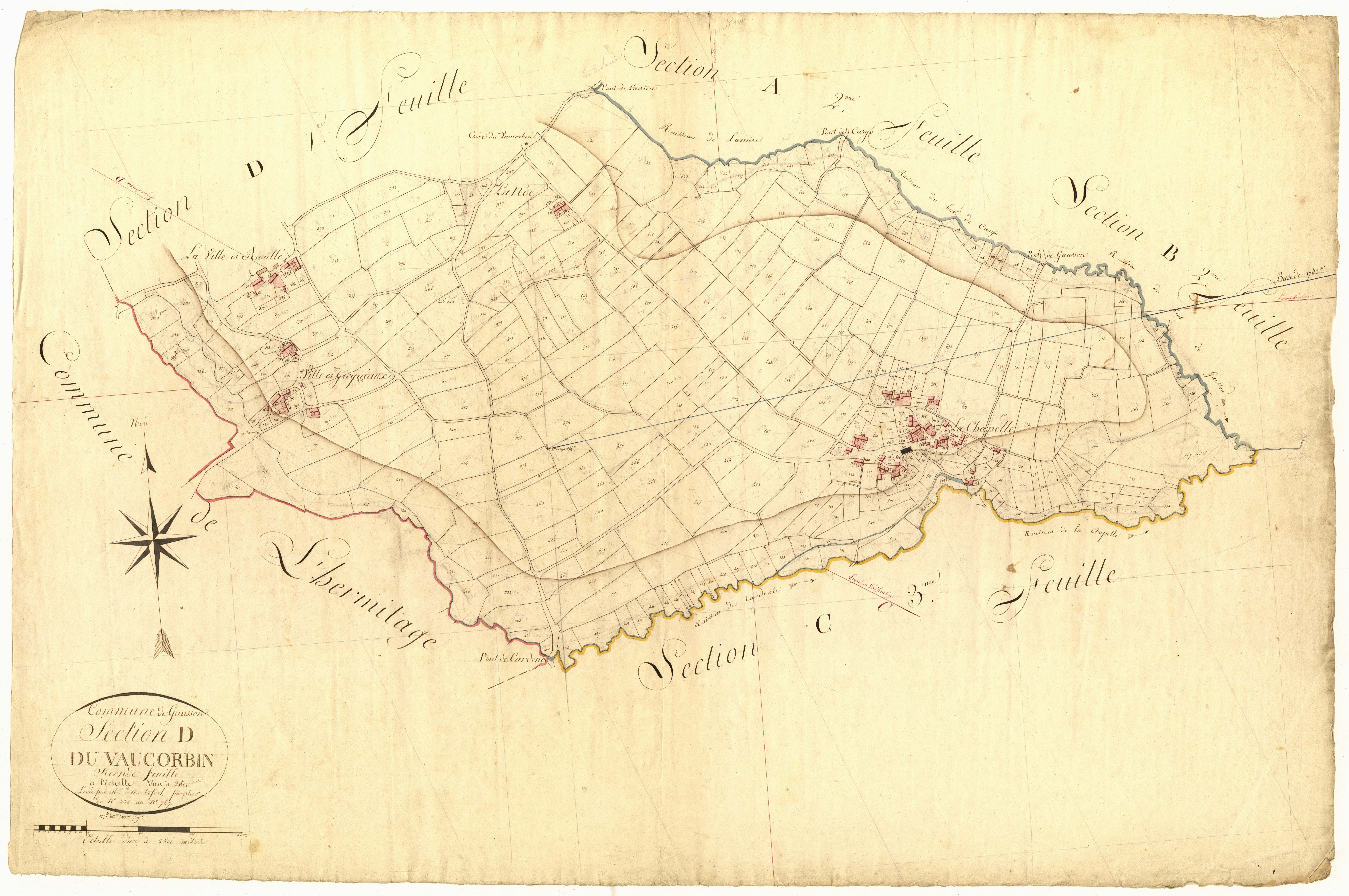 Gausson - Section D, 2e feuille