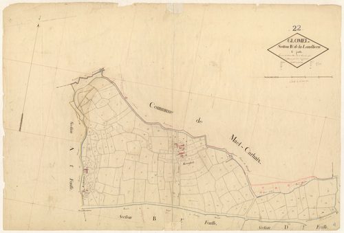 Glomel - Section B, 1re feuille