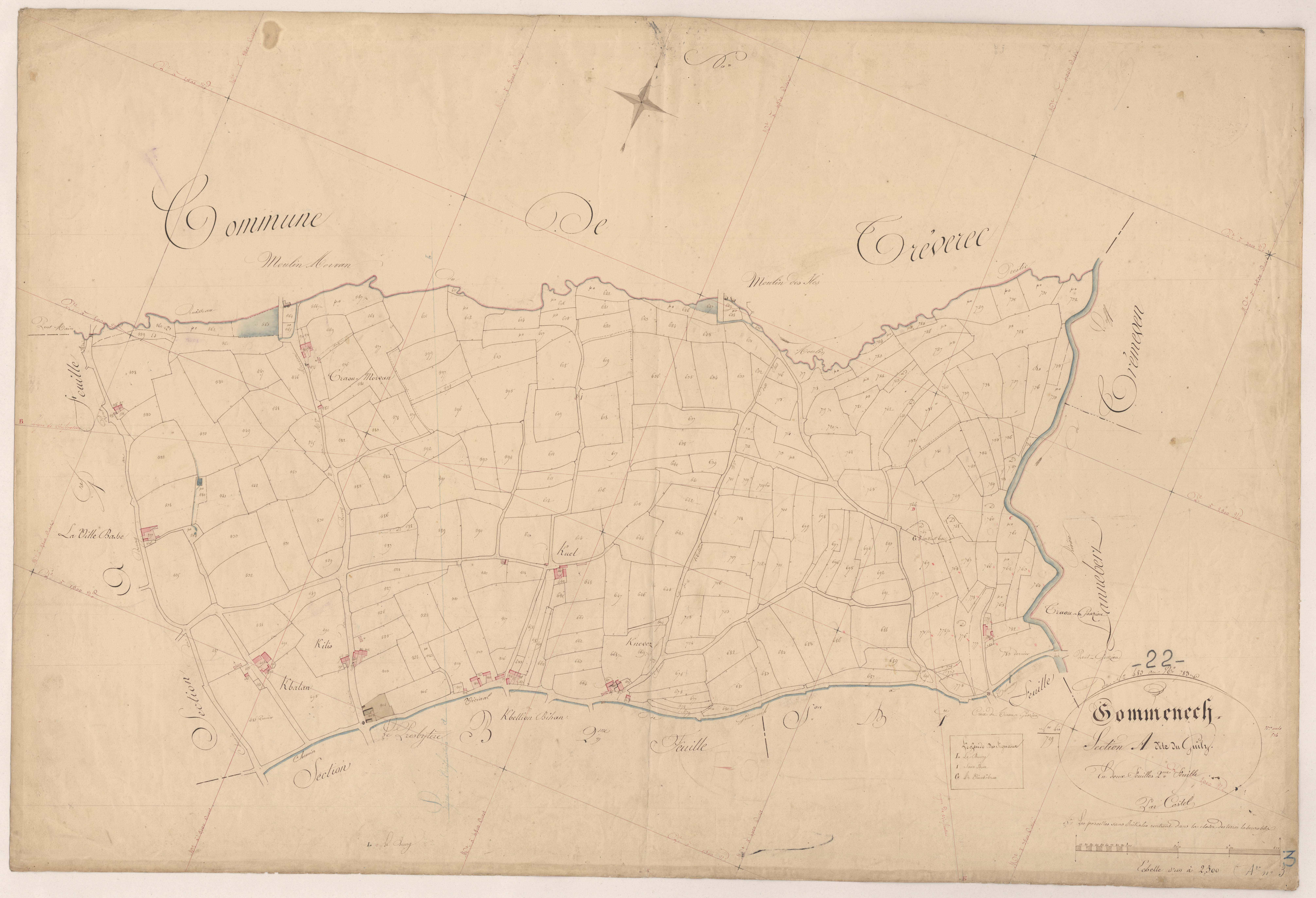 Gommenec'h - Section A, 2e feuille