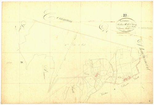 Gouarec - Section B, 1re feuille
