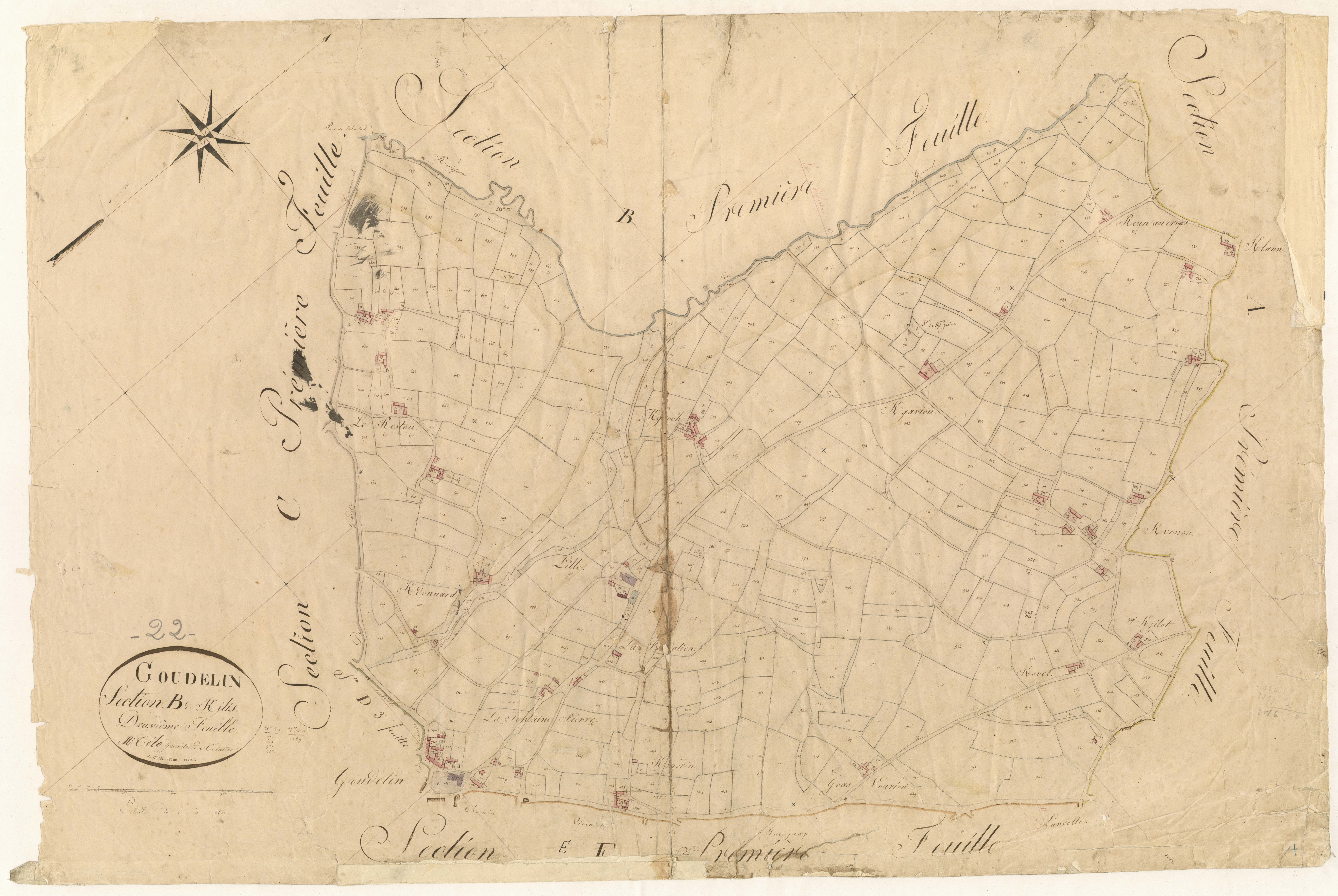 Goudelin - Section B, 2e feuille