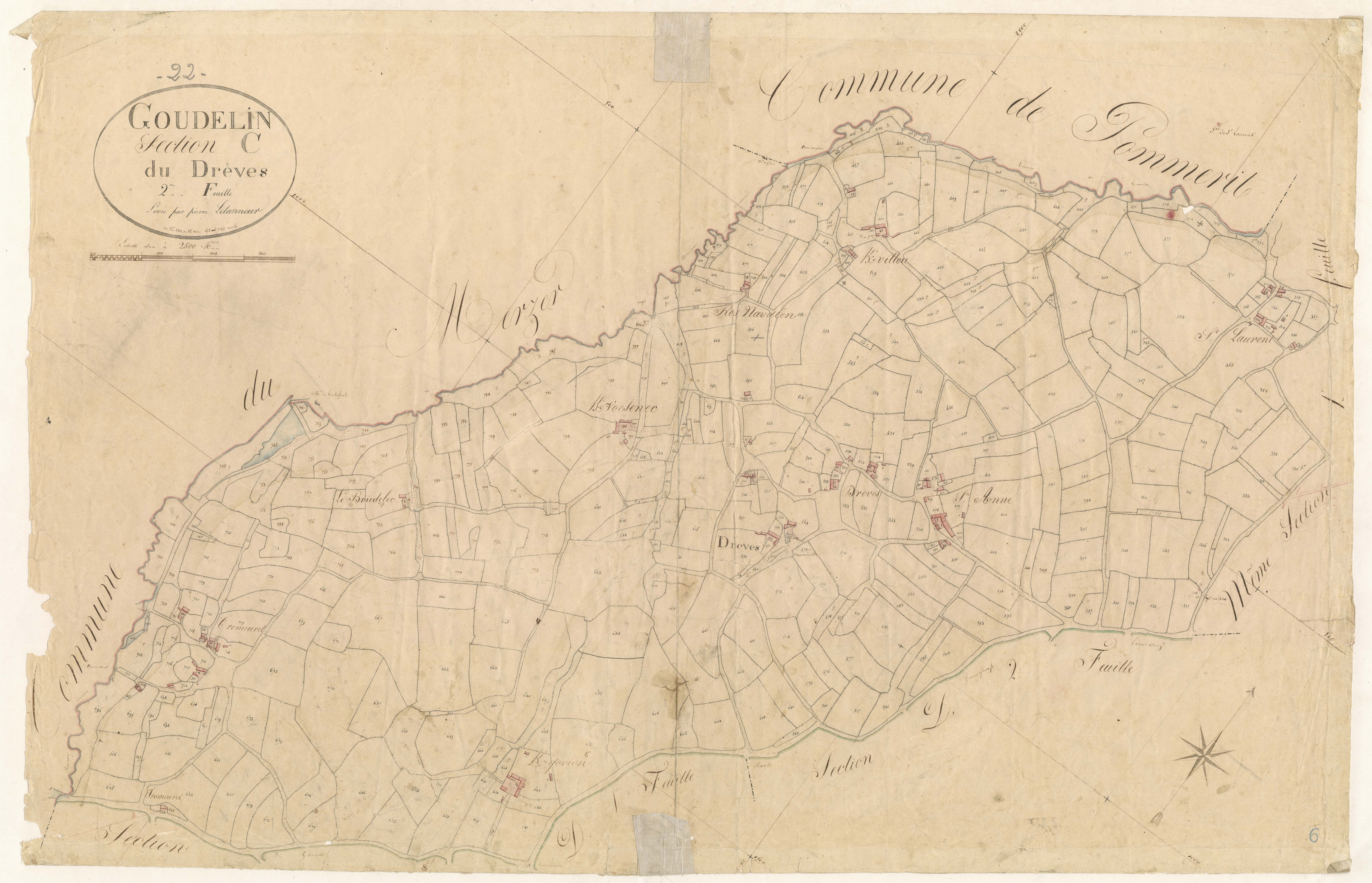 Goudelin - Section C, 2e feuille