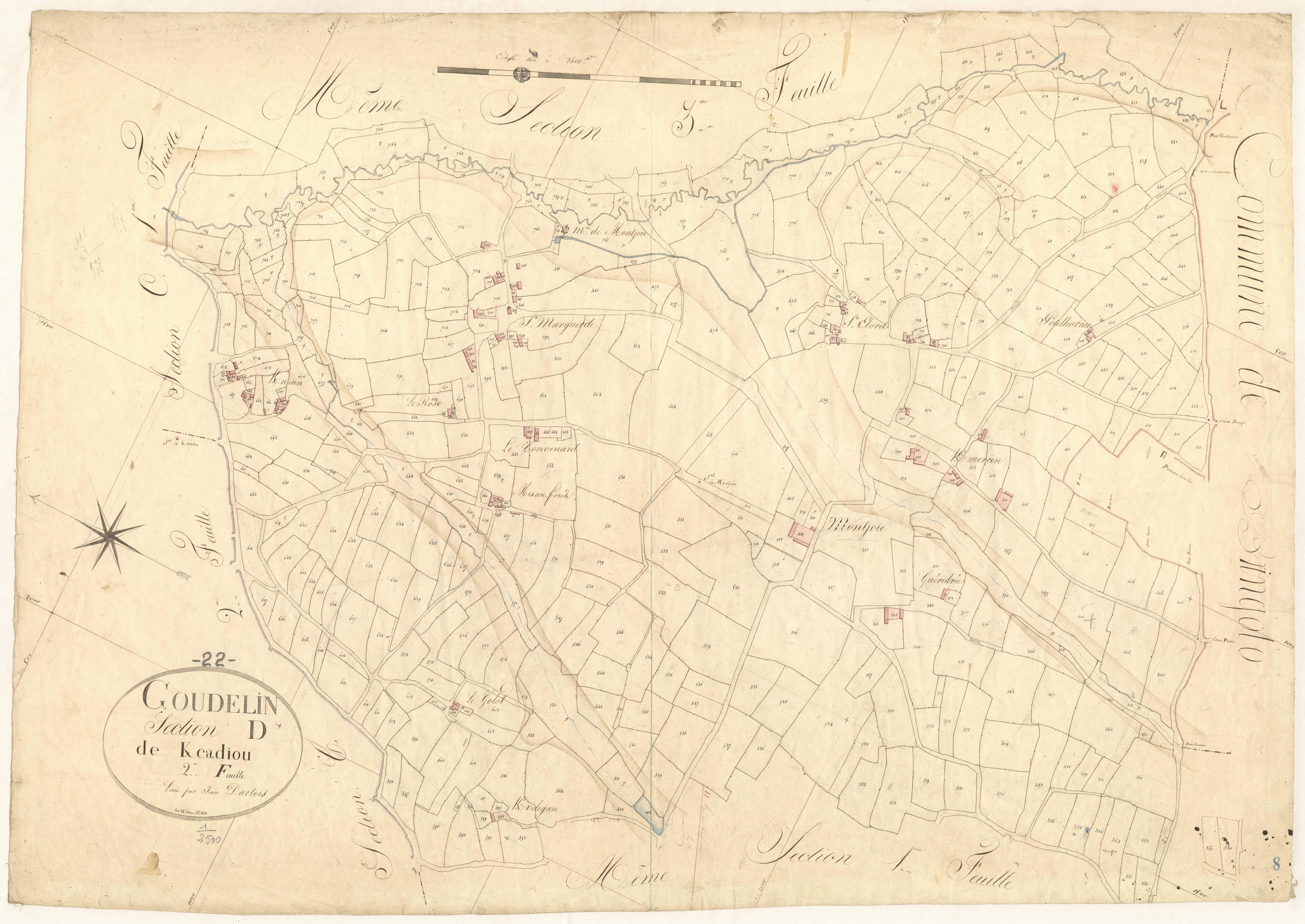 Goudelin - Section D, 2e feuille